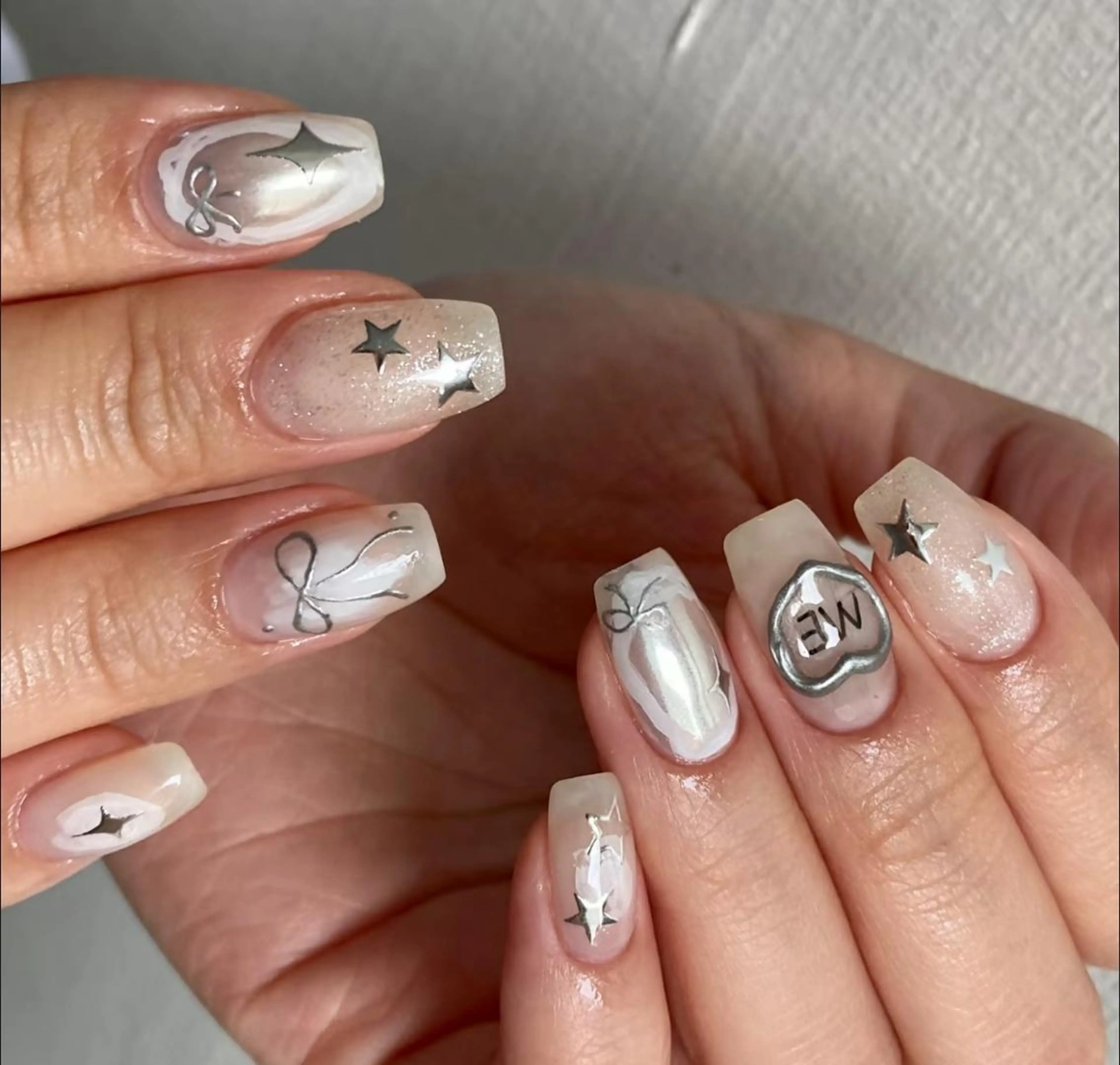 ネイル ハンドネイル By moonネイル 🌷ワンホン/韓国風のネイルデザイン