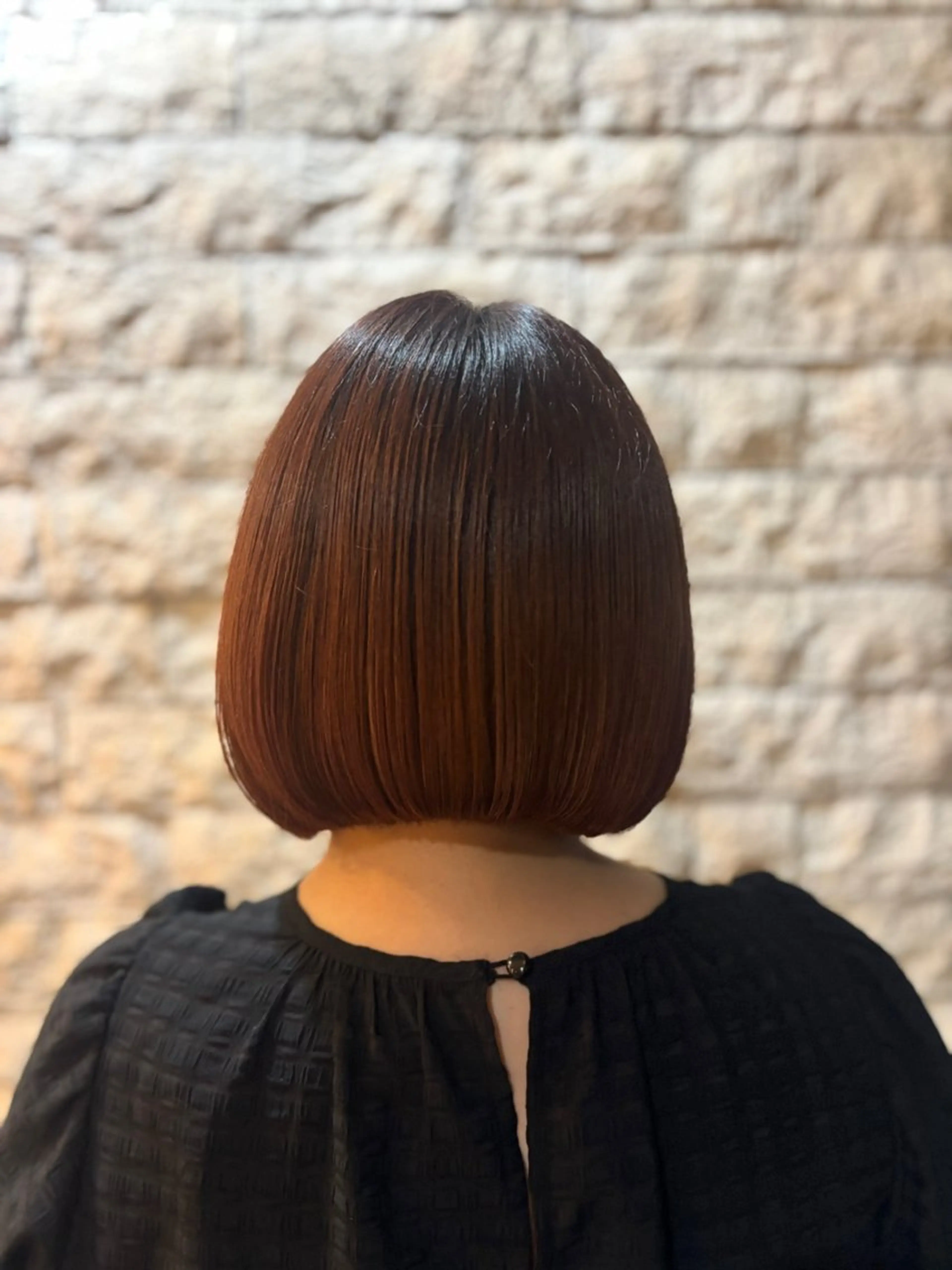 ショート HONOKA /ボブ/縮毛矯正のヘアスタイル