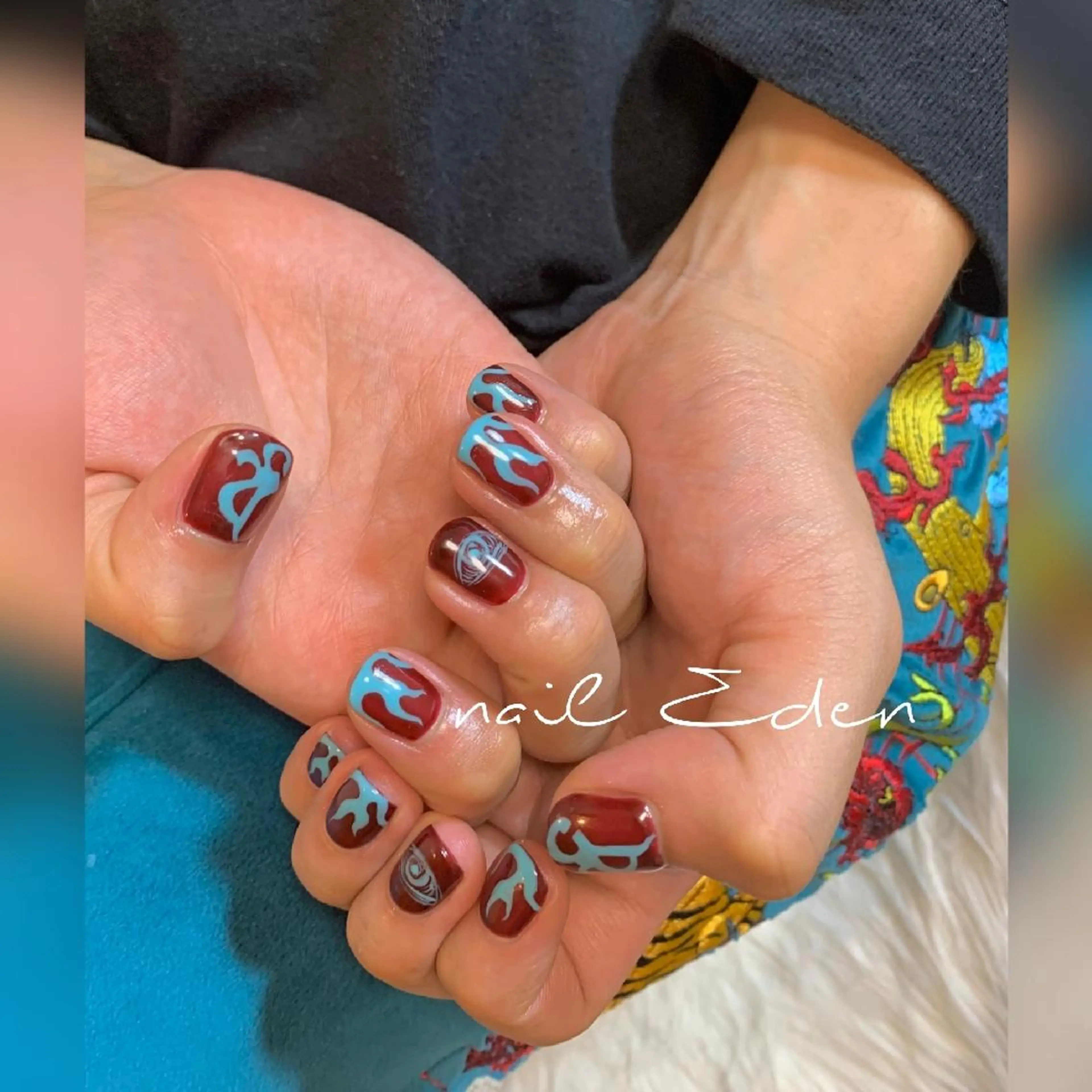 ネイル 持ち込み Eden ♾️のネイルデザイン