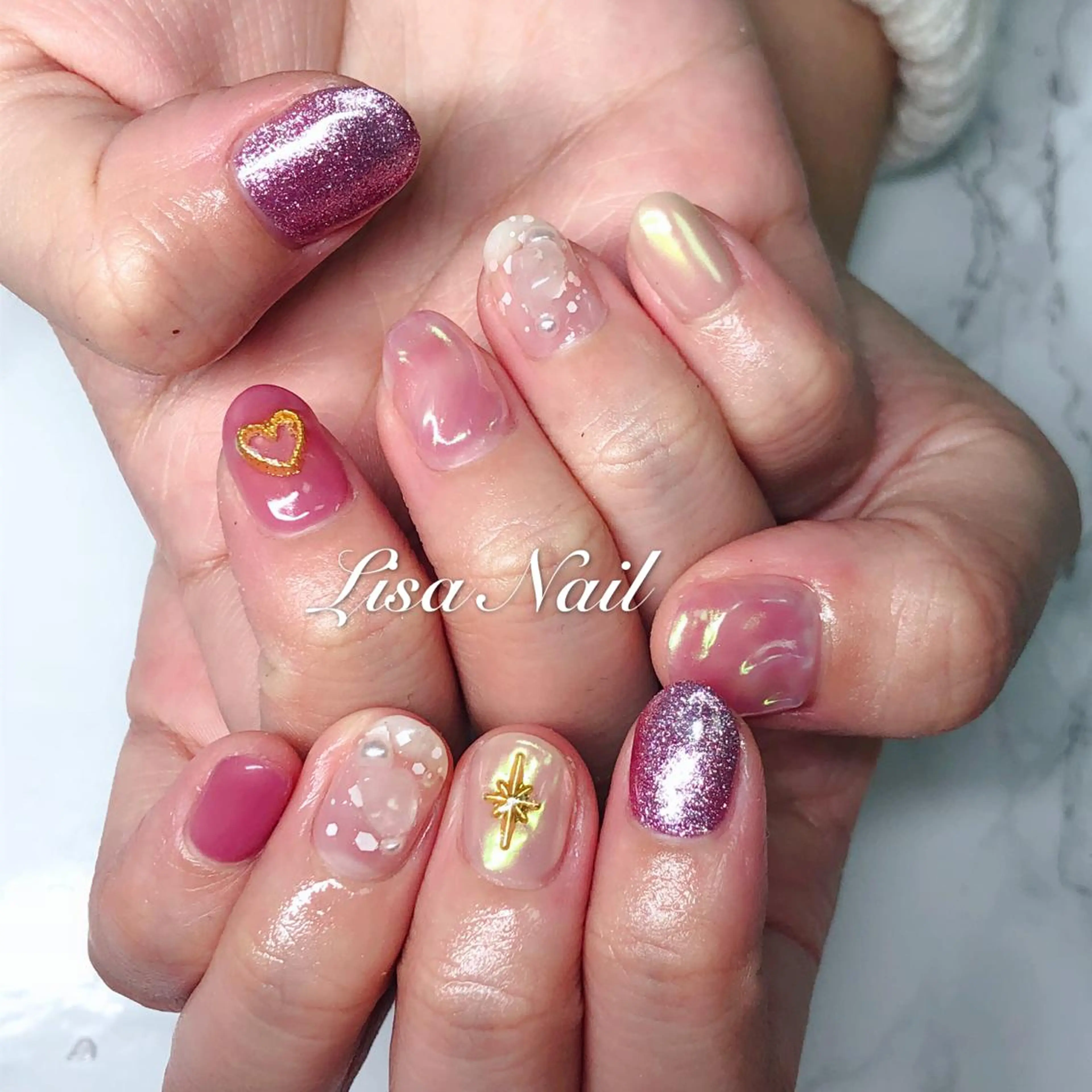 ネイル 🎀 RI🎀のネイルデザイン