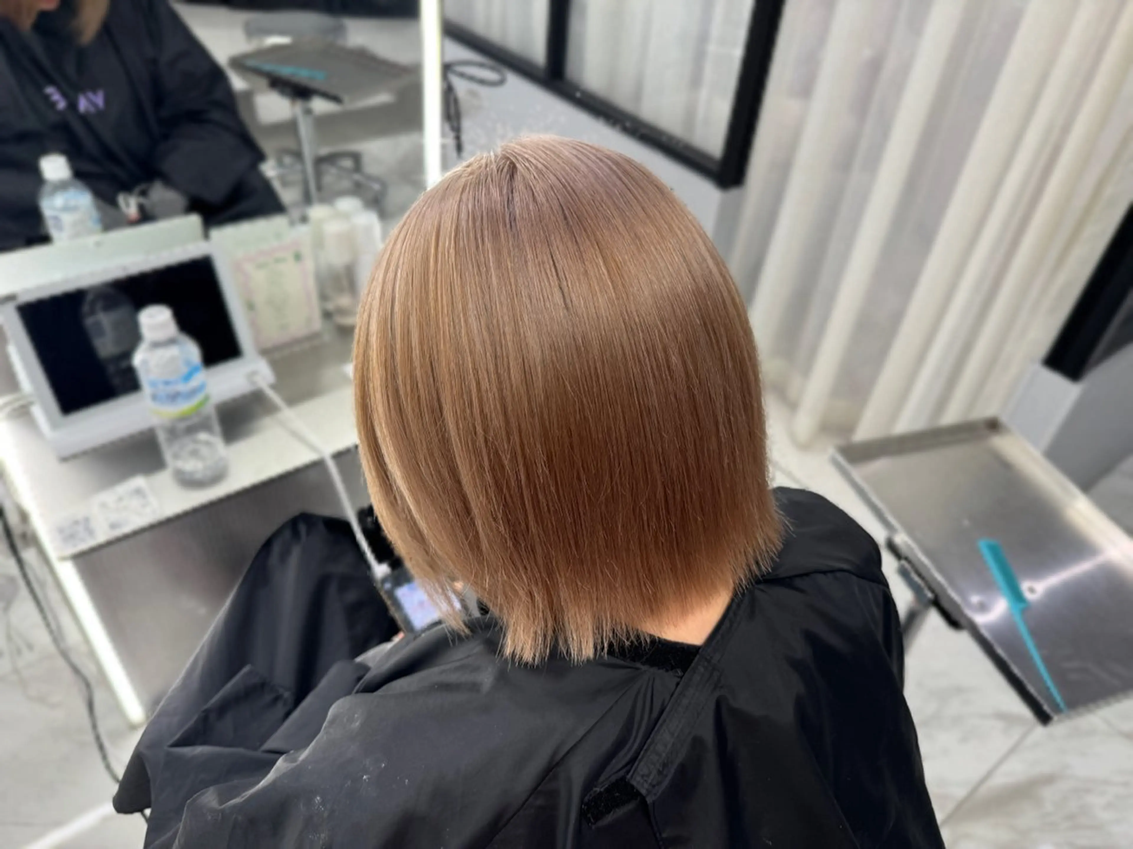 ショート カラー ショートカットモデル 🎀🩵RISAのヘアスタイル