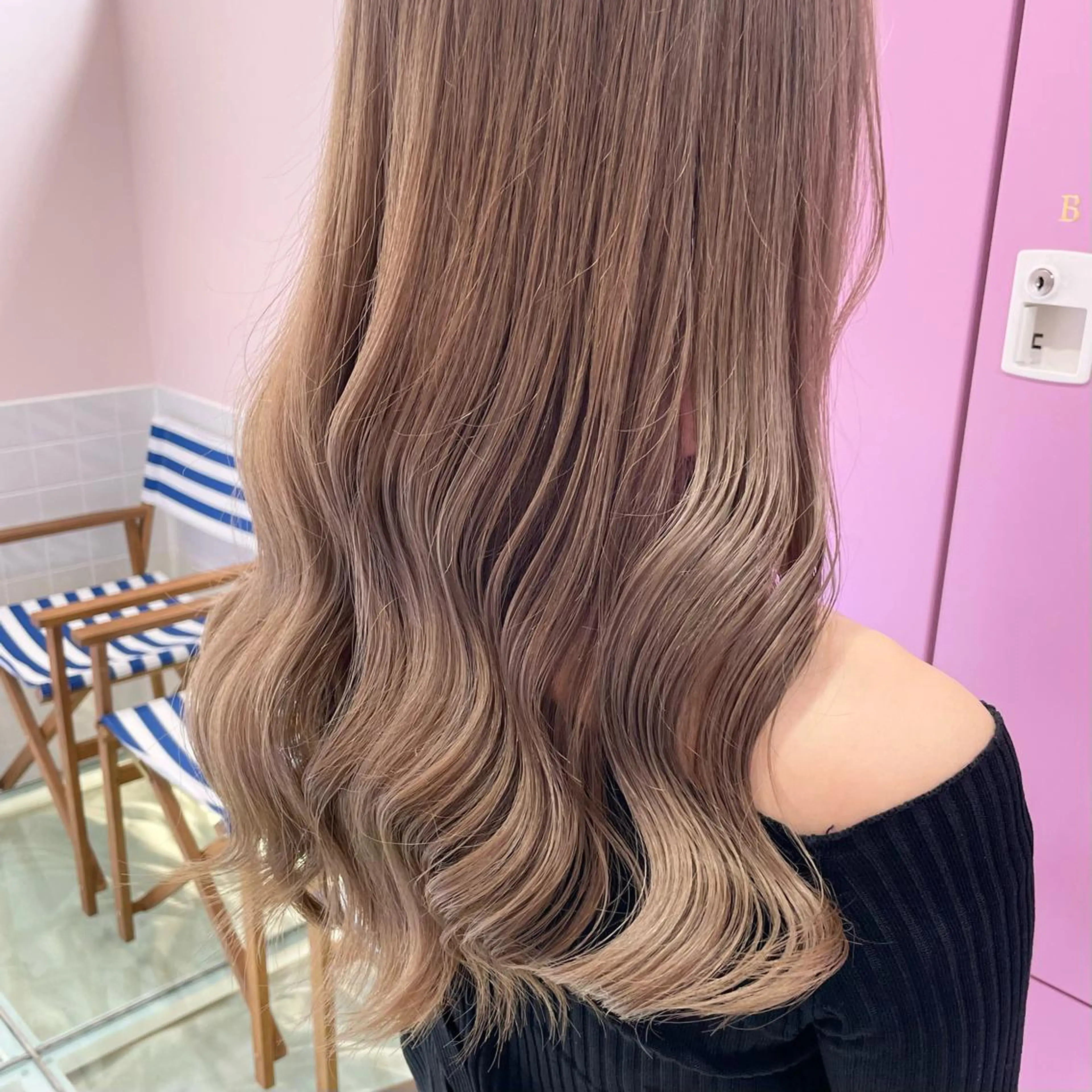 ミディアム カラー カット ヘアカラー トリートメント ヘアセット 🫧tatsuki 🫧“lot 横浜“のヘアスタイル