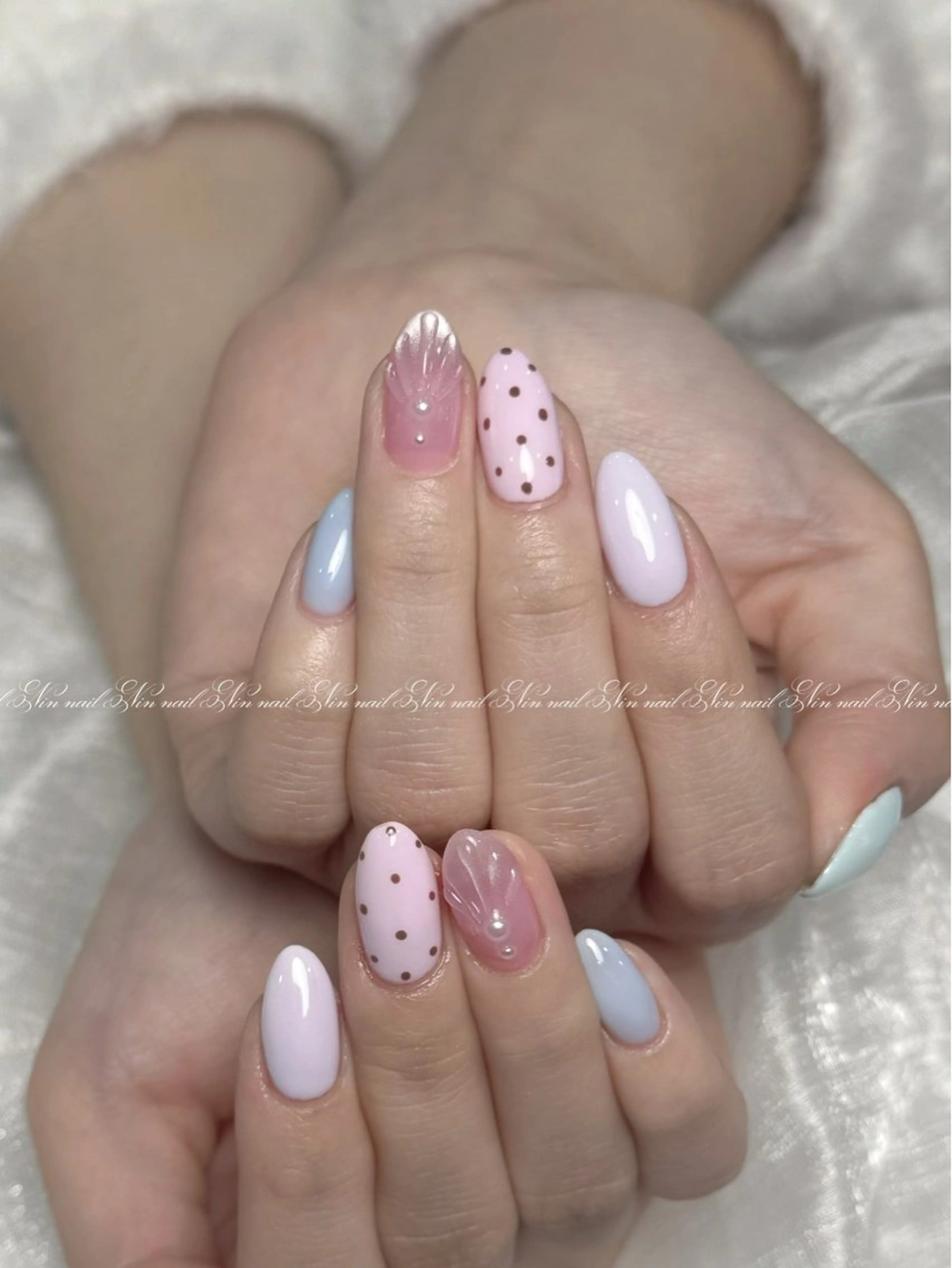 ネイル ハンドネイル ハンドケア Nin ネイル💅のネイルデザイン