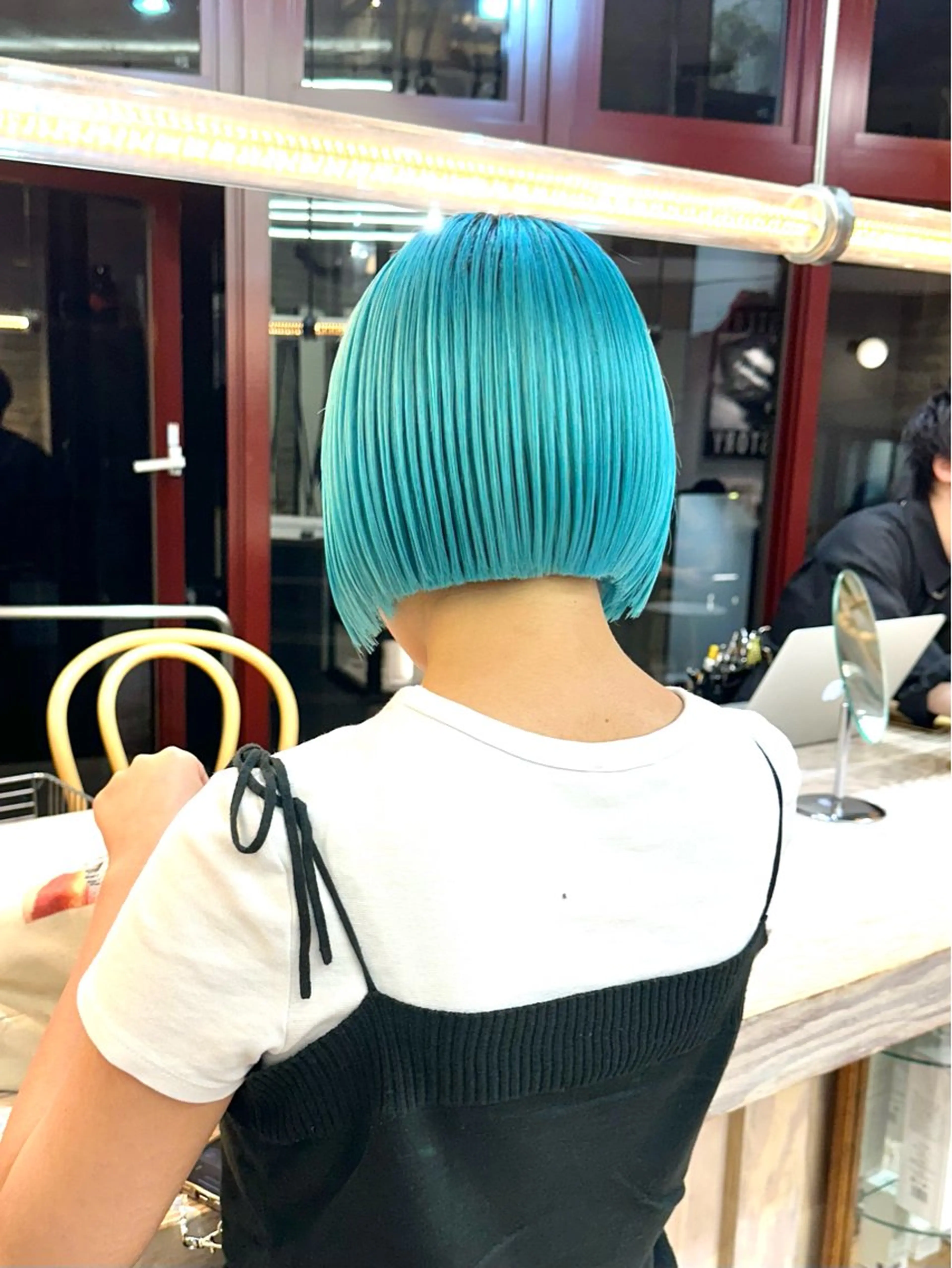 カラー ササキカズマ〻透明感 〻色落ち〻赤み消しのヘアスタイル