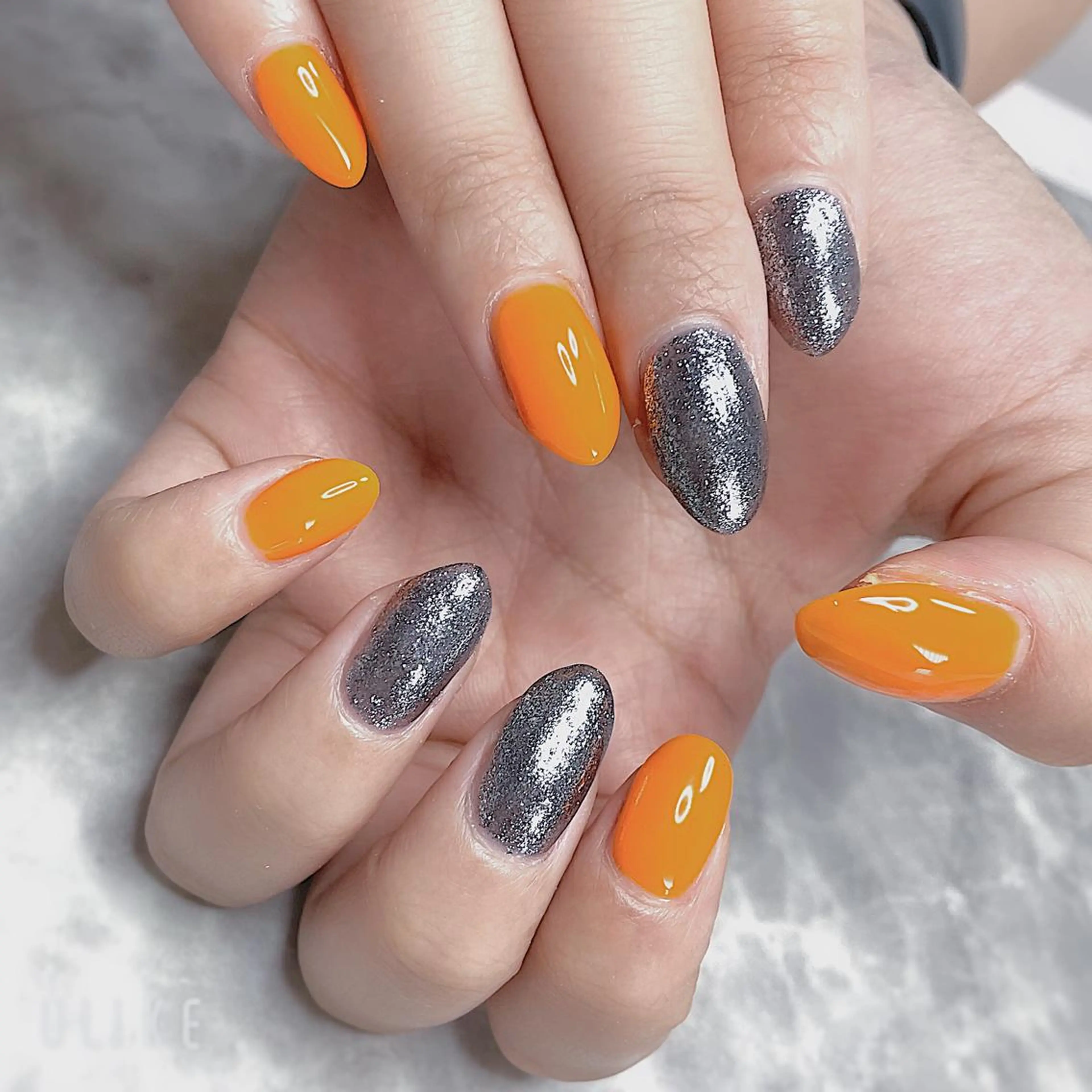 ネイル アートネイル 長さ出し ジェルネイル ワンカラーネイル スカルプネイル ハンドネイル SYU'NAIL /YUKIのネイルデザイン