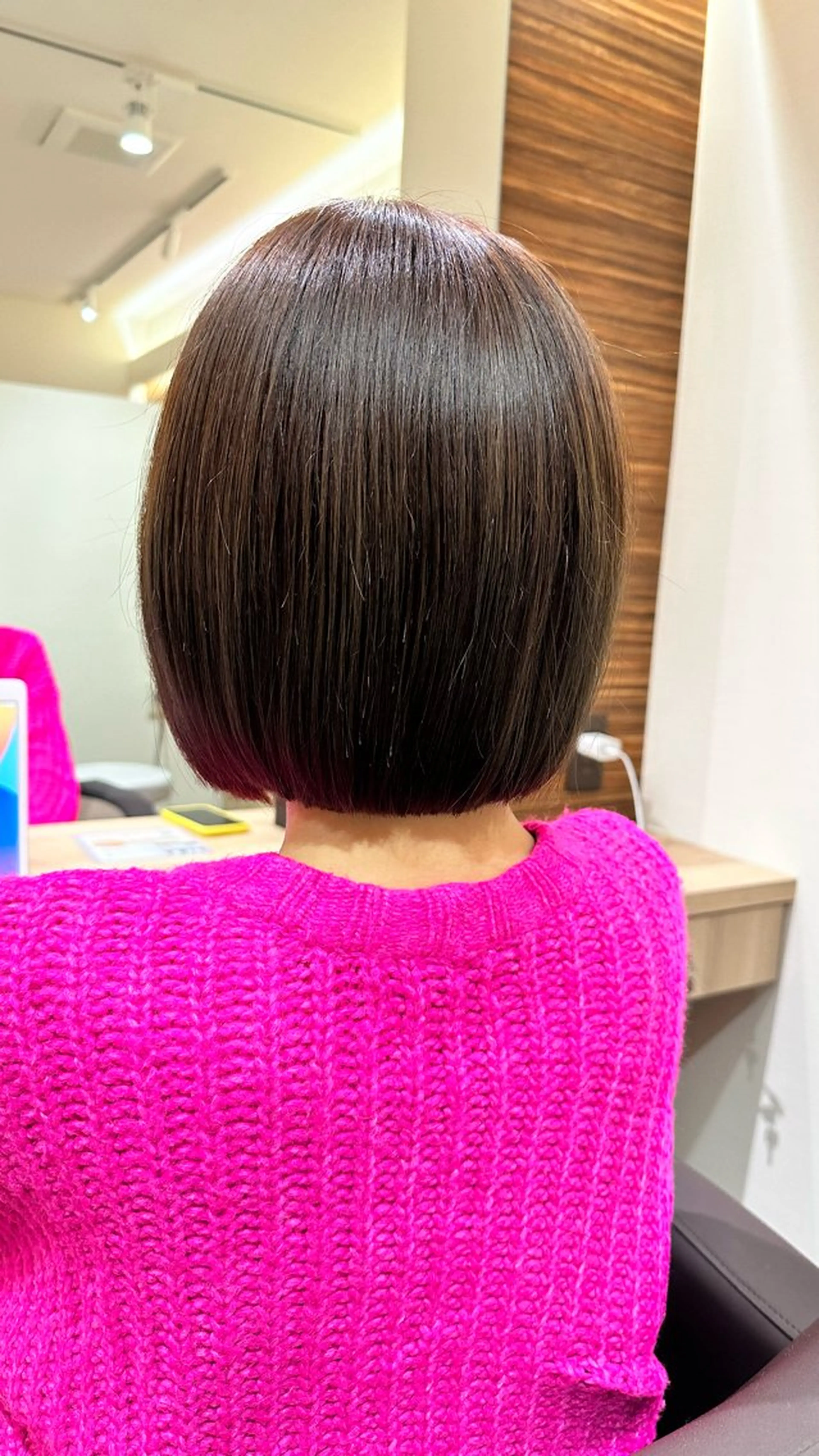 ショート ボブ 飯塚 優希のヘアスタイル