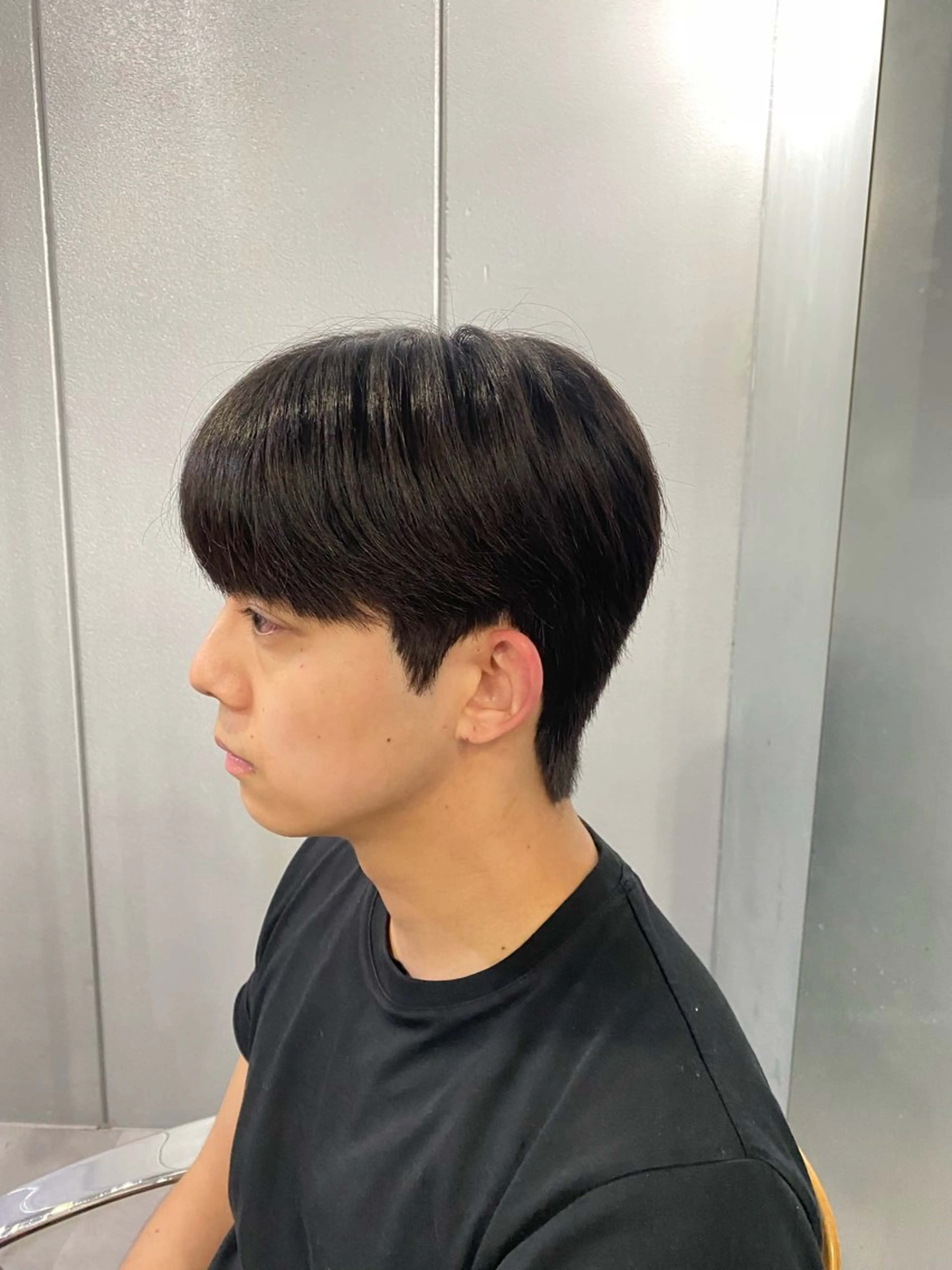 メンズ カット パーマ 和 ／韓国メンズスタイルのヘアスタイル