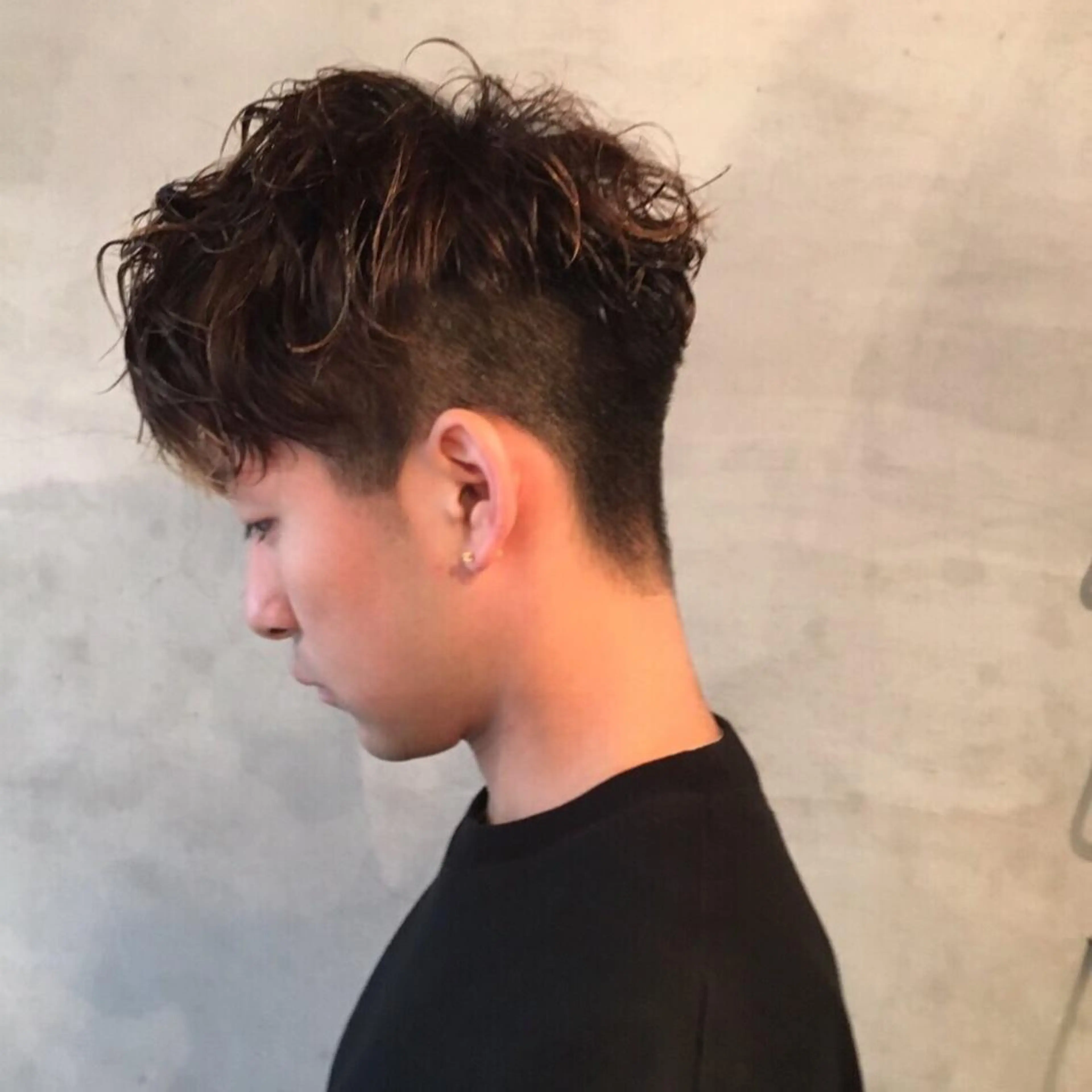 メンズ 森本裕/オーナー/ スパイラルパーマのヘアスタイル