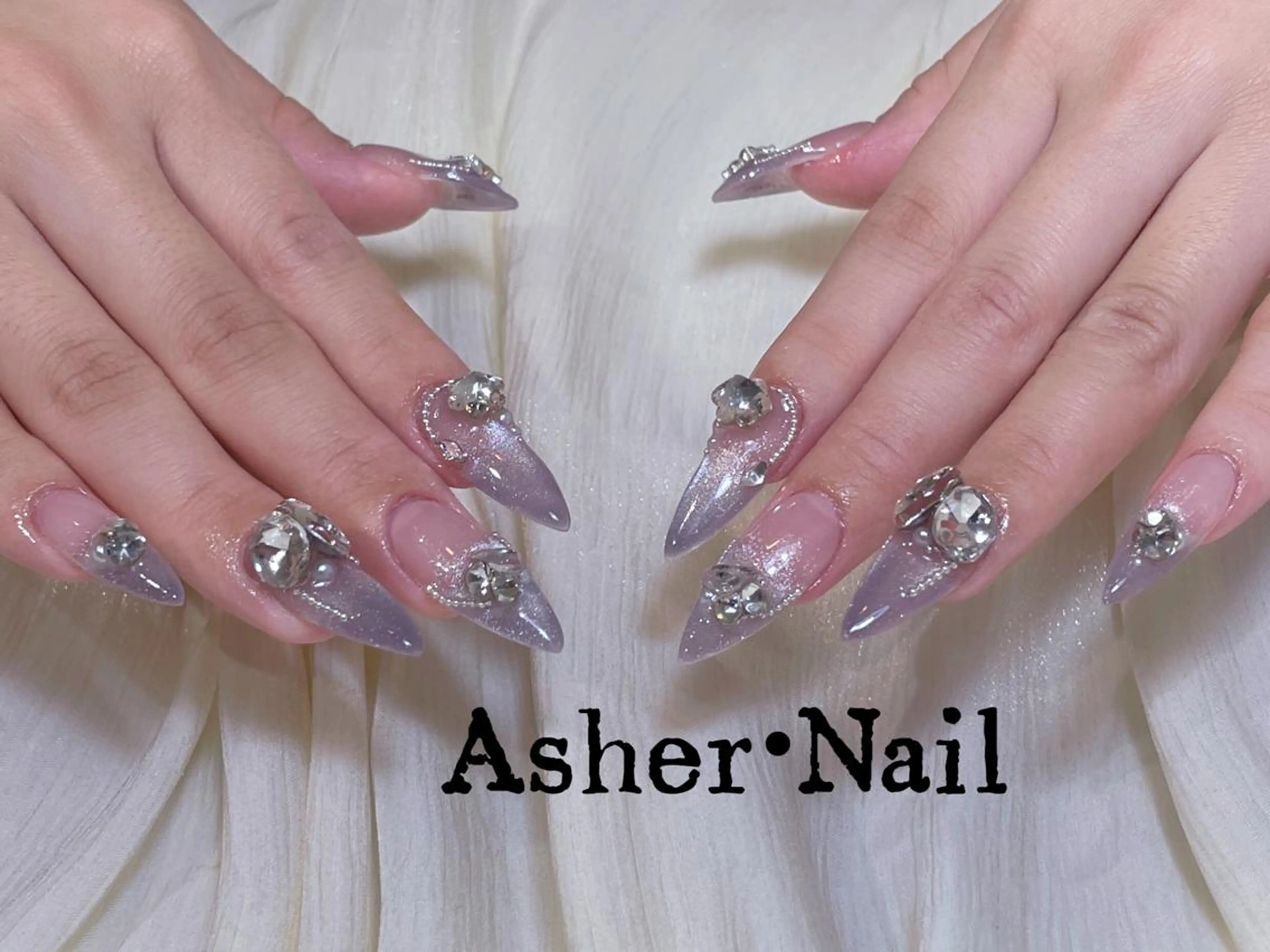 ネイル ハンドネイル ハンドケア Asher-Yuki 🍁のネイルデザイン