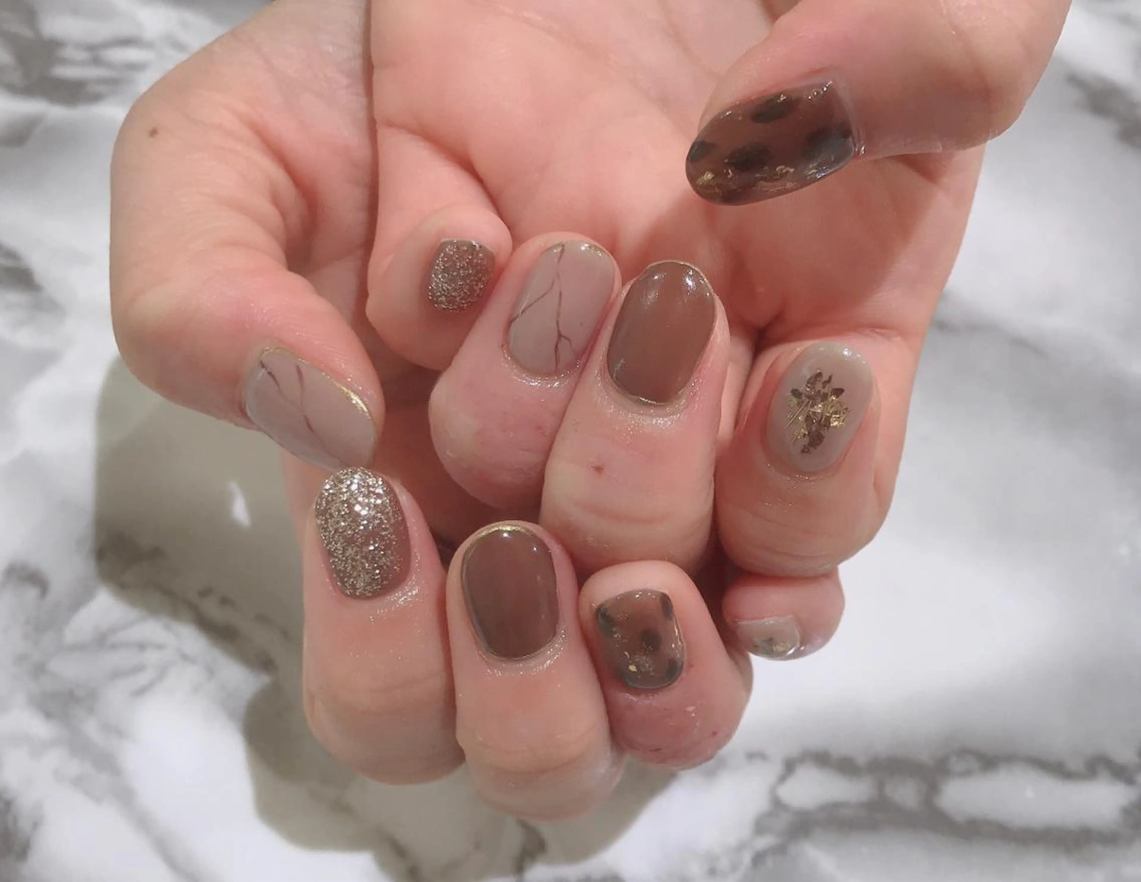 ネイル 舞田 苑香のネイルデザイン