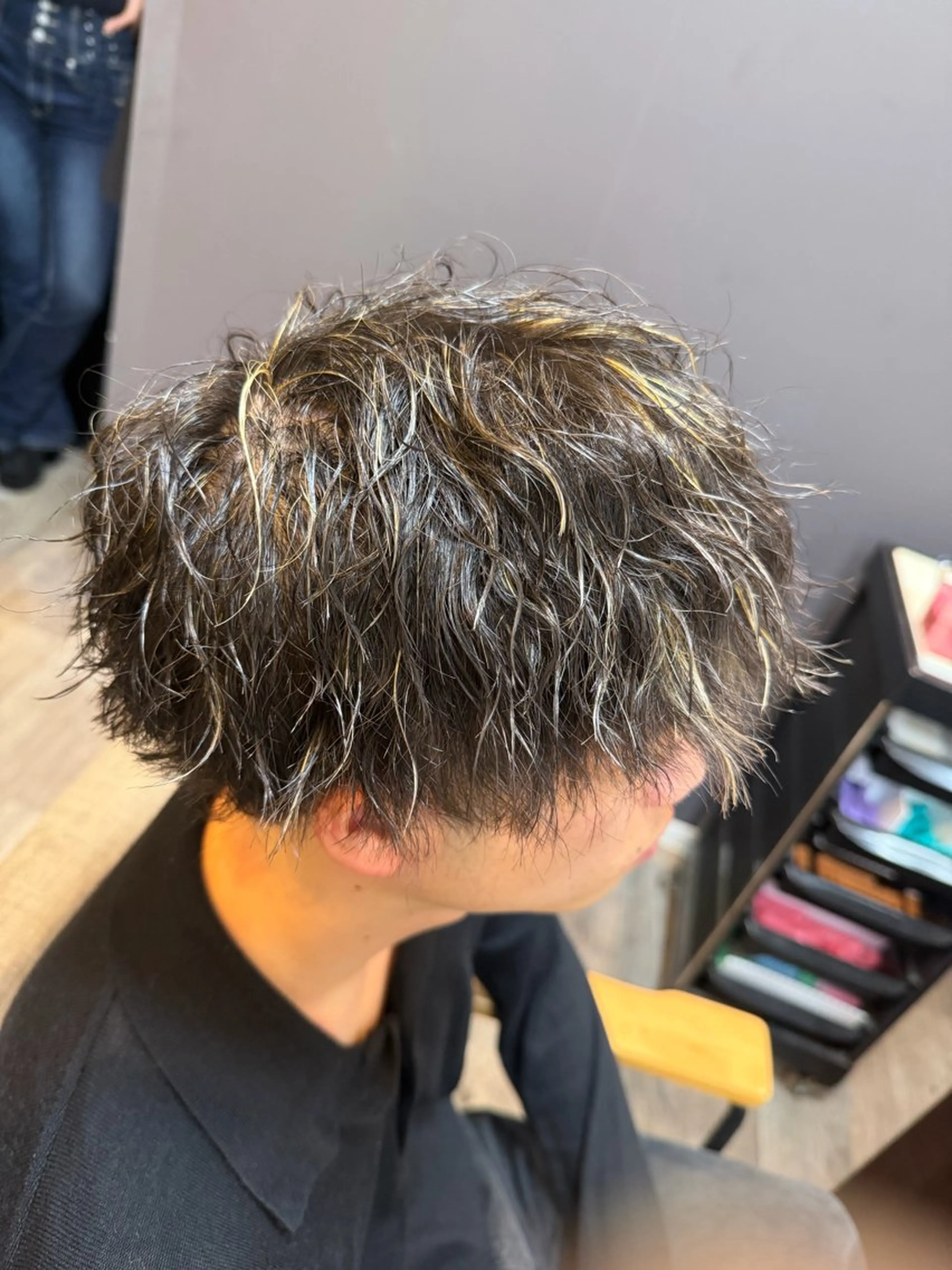 カラー パーマ のえる ✨のヘアスタイル