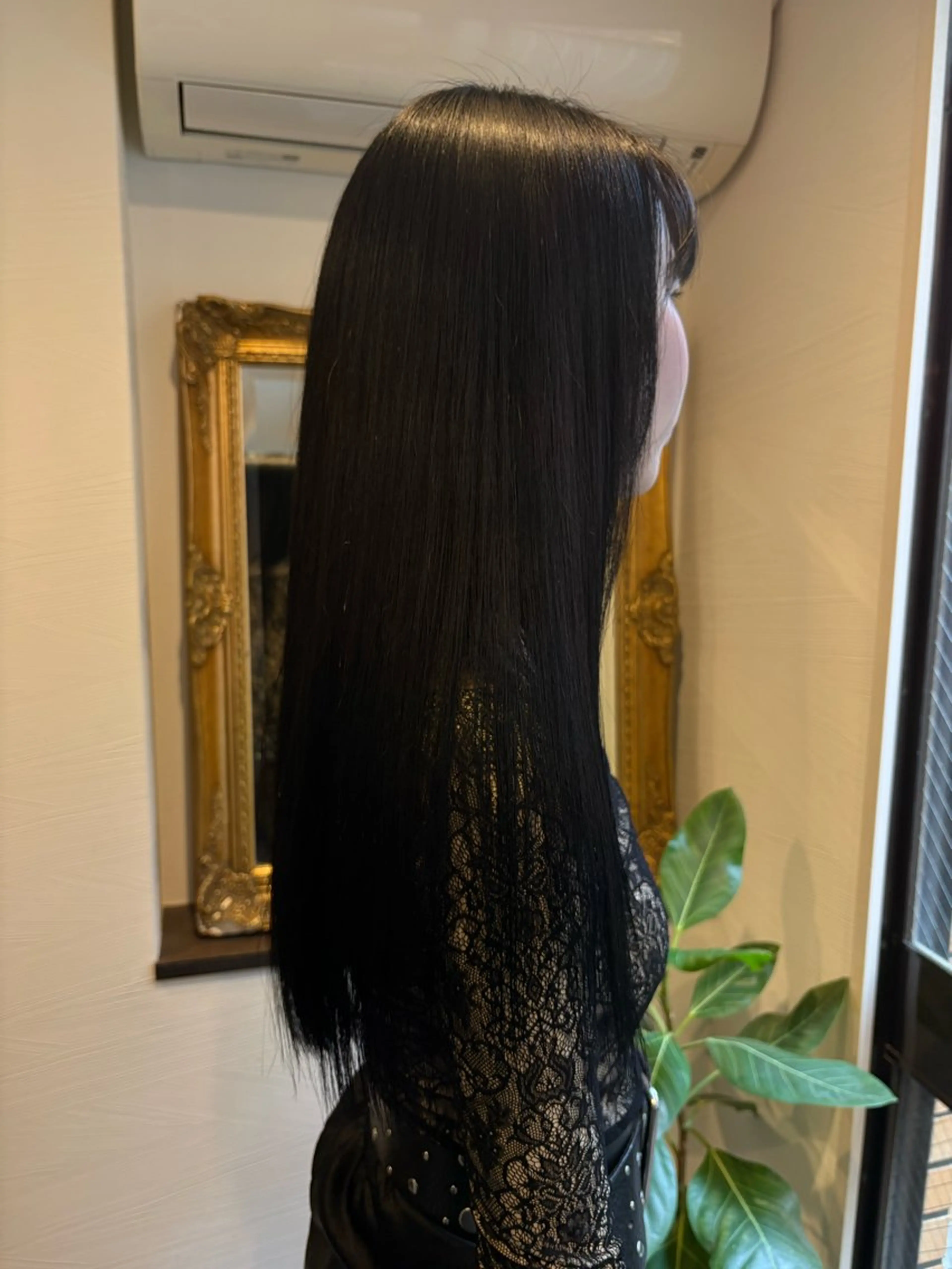 ロング カラー 縮毛矯正 縮毛矯正 Fujita Neneのヘアスタイル