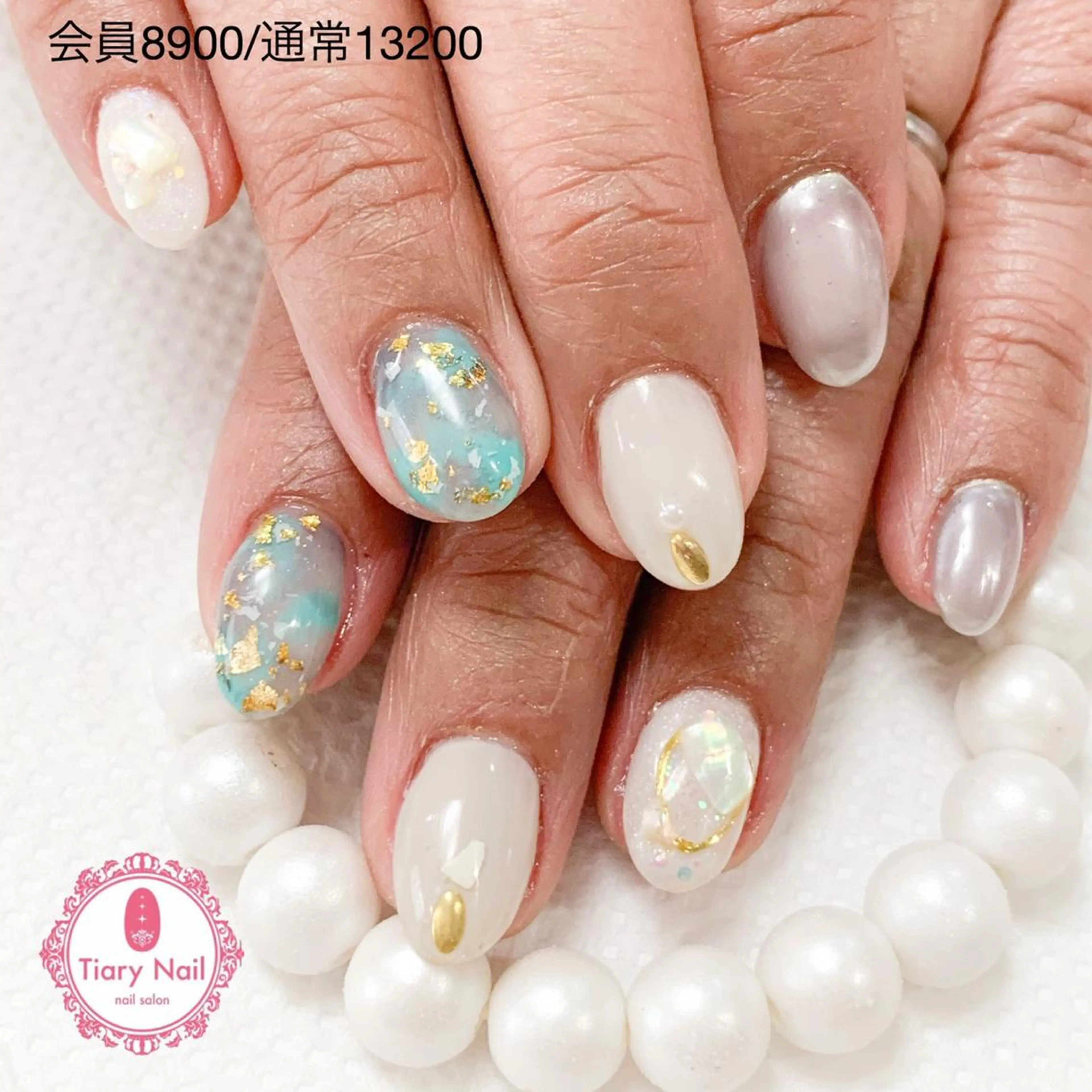 ネイル 桜ネイル 長さ出し オフィスネイル スカルプネイル シンプルネイル 💗🪽Tiary Nail🪽💗のネイルデザイン