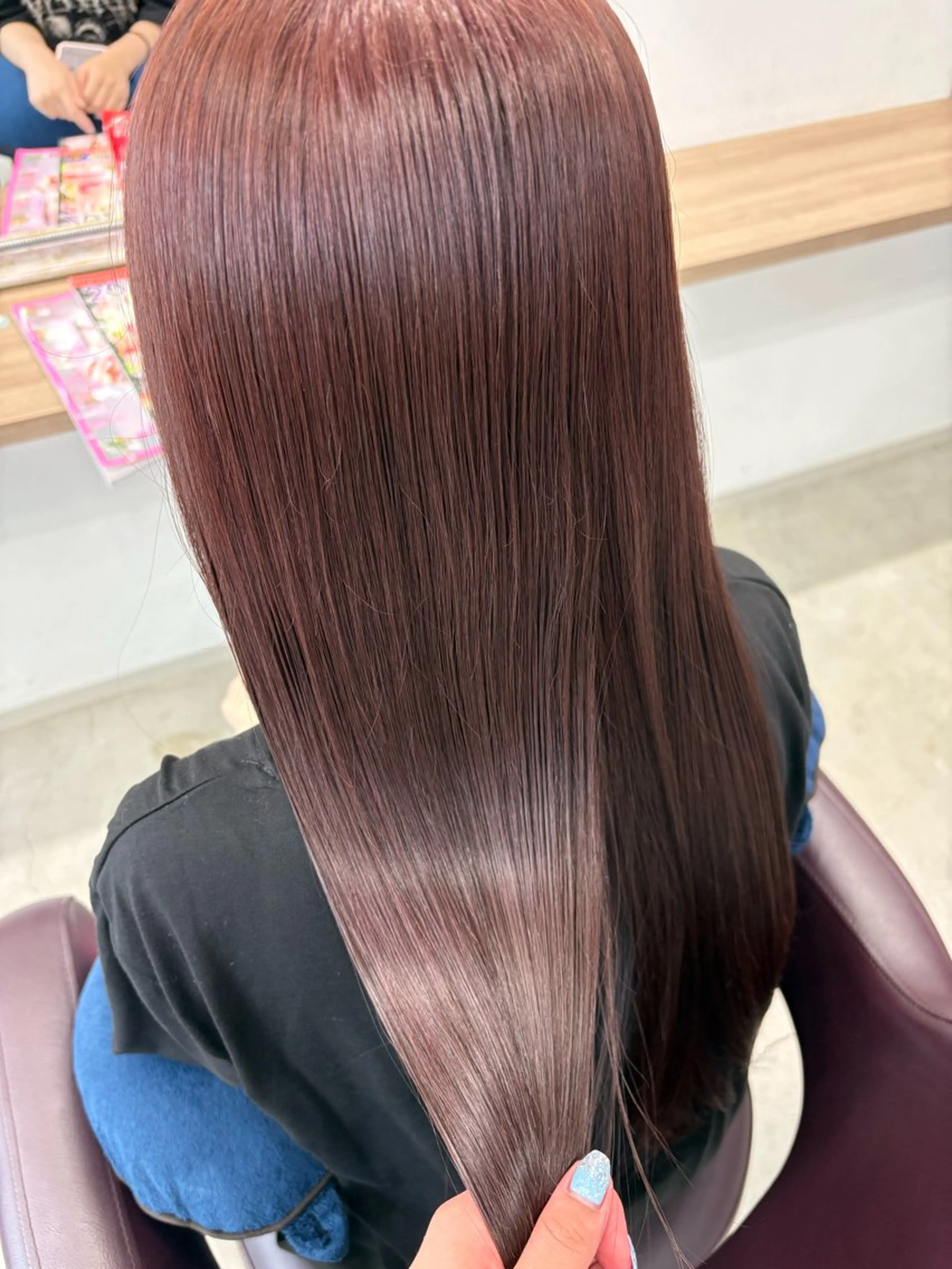 ロング 本村 あやかのヘアスタイル