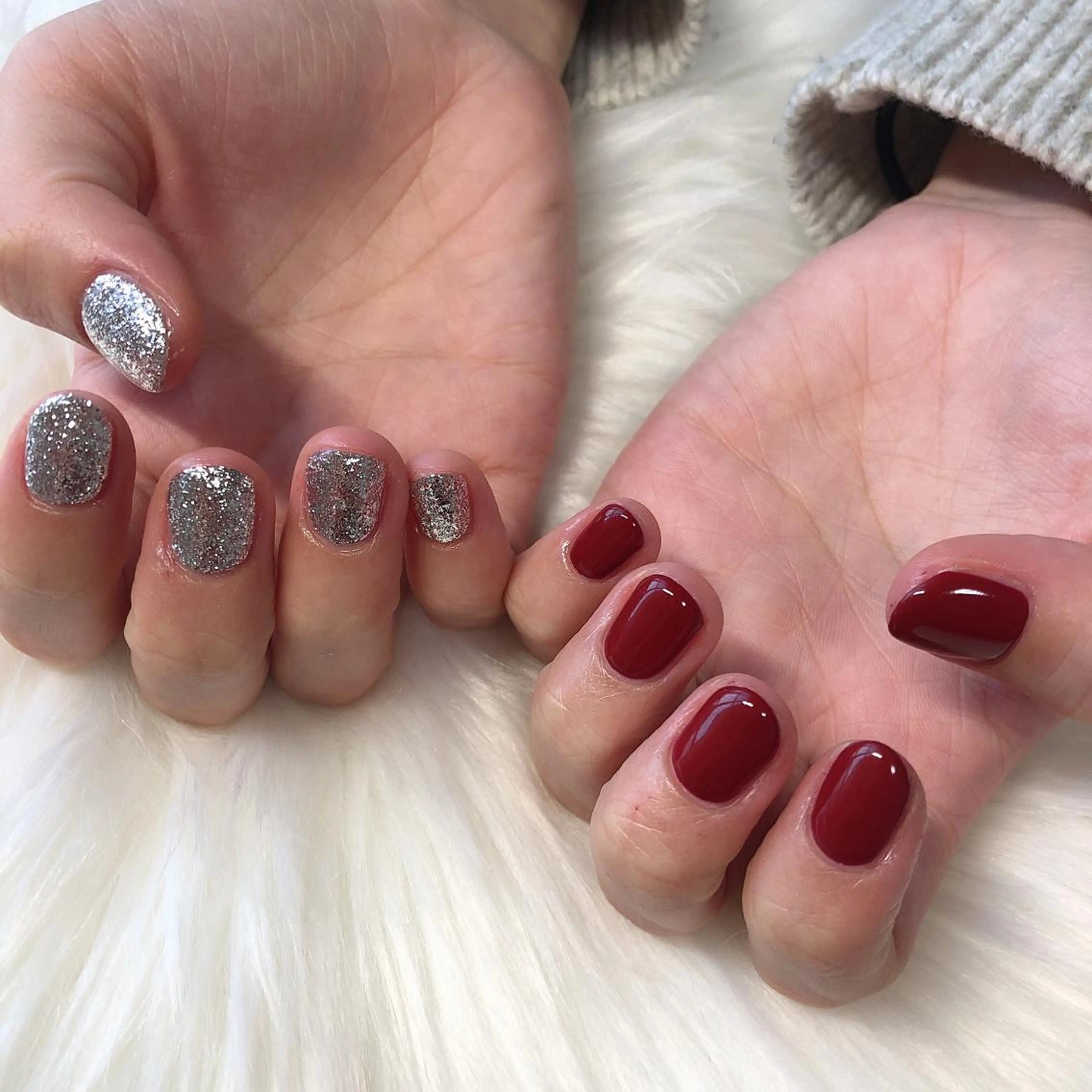 ネイル ハンドネイル 西岡 杏のネイルデザイン