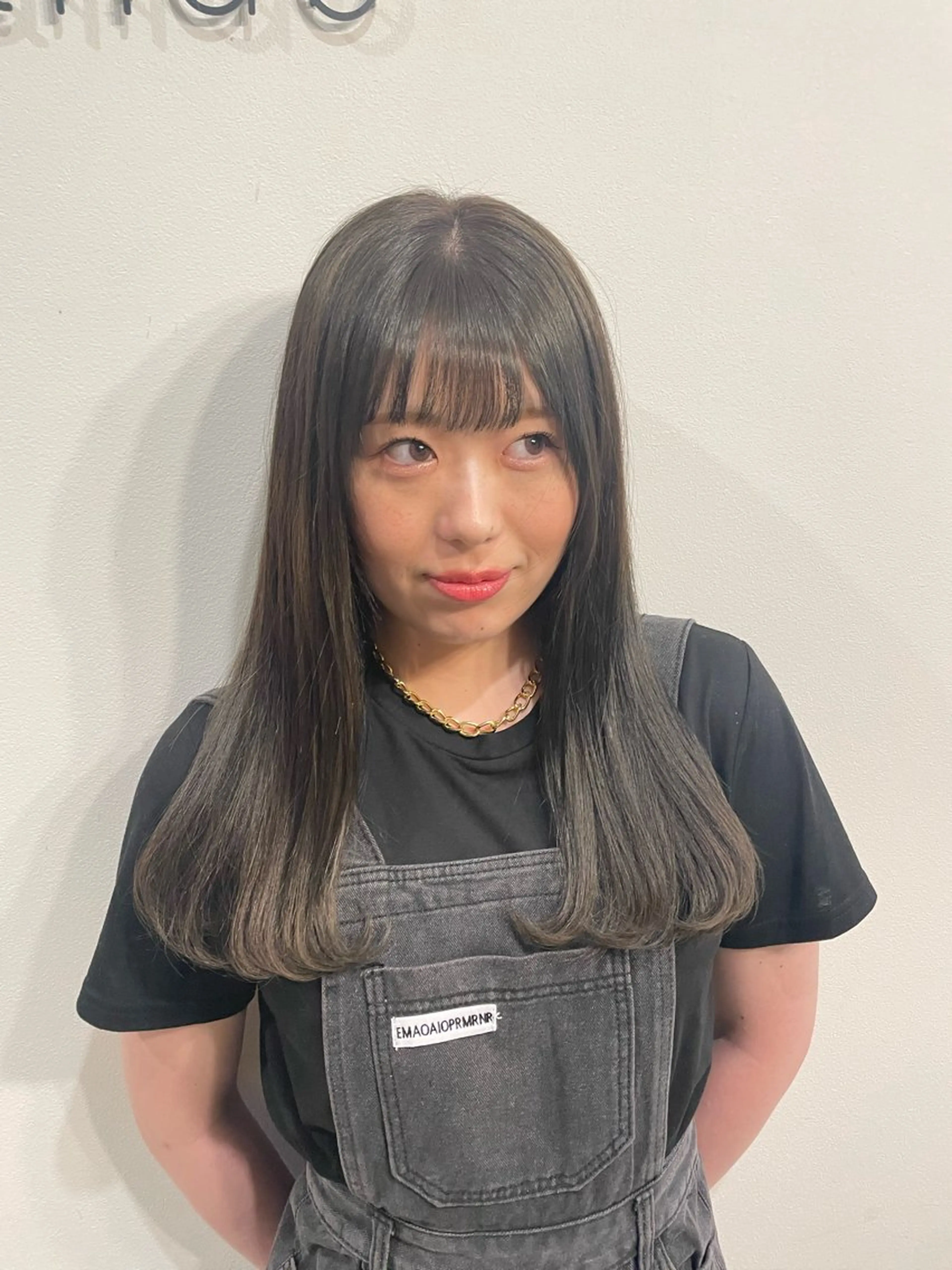 【8月限定】似合わせカット+透明感カラー+さらツヤ5stepトリートメント🌻の写真