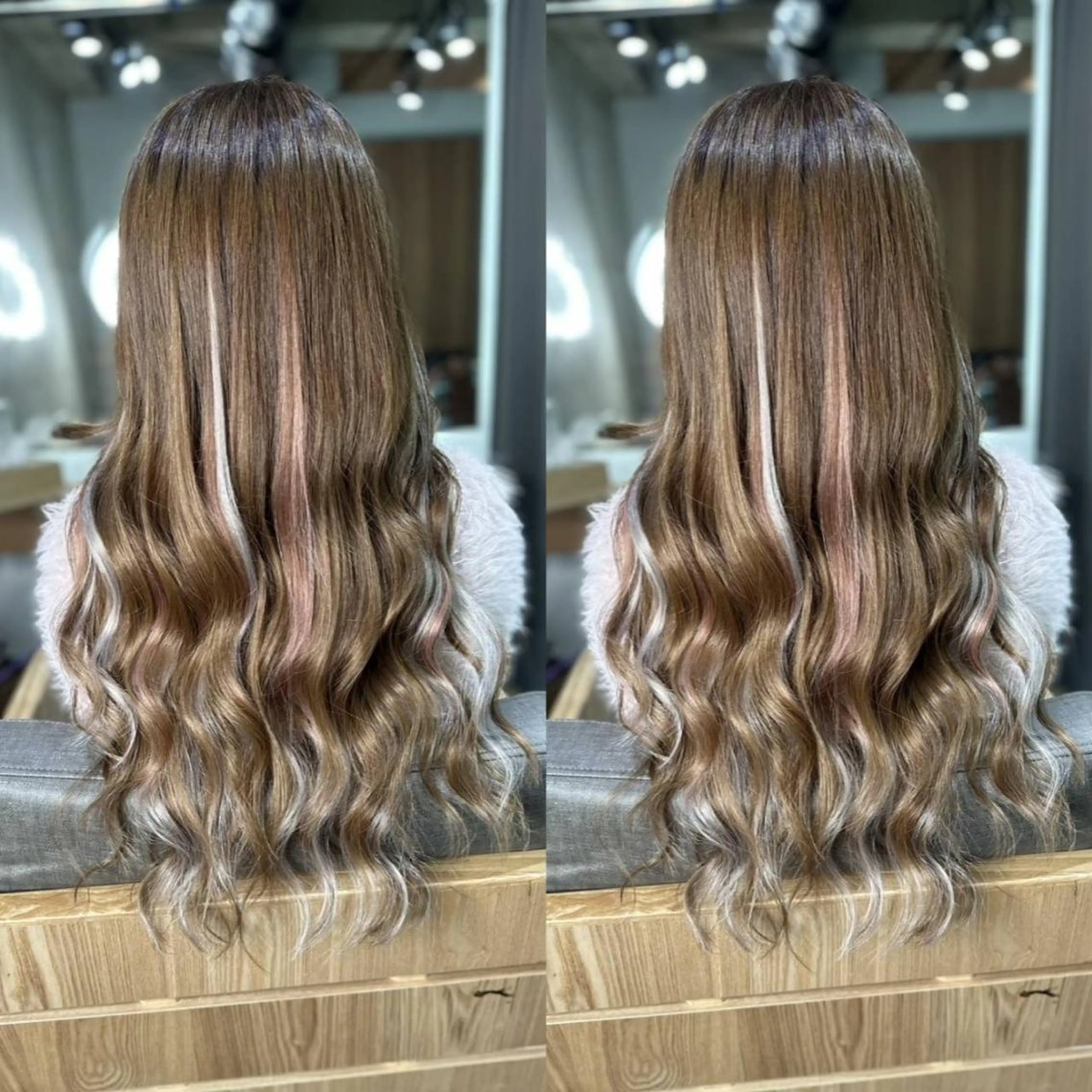 カラー メンズ ヘアアレンジ ロング 韓国ヘアならお任せ♡ 馴染ませ達人👸yuのヘアスタイル