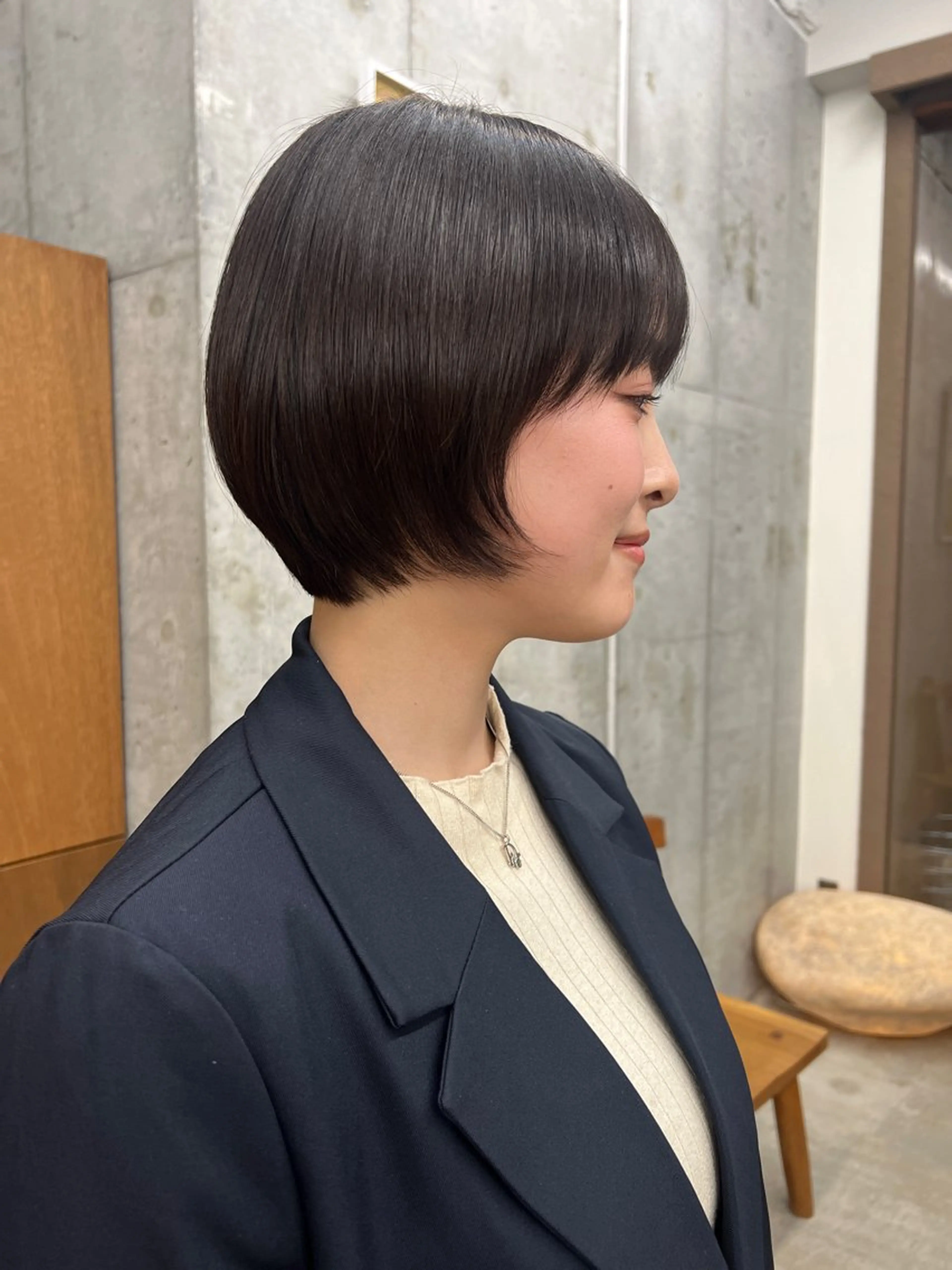 《4/15 18:00 限定》　似合わせショートカット+カラー¥7700の写真