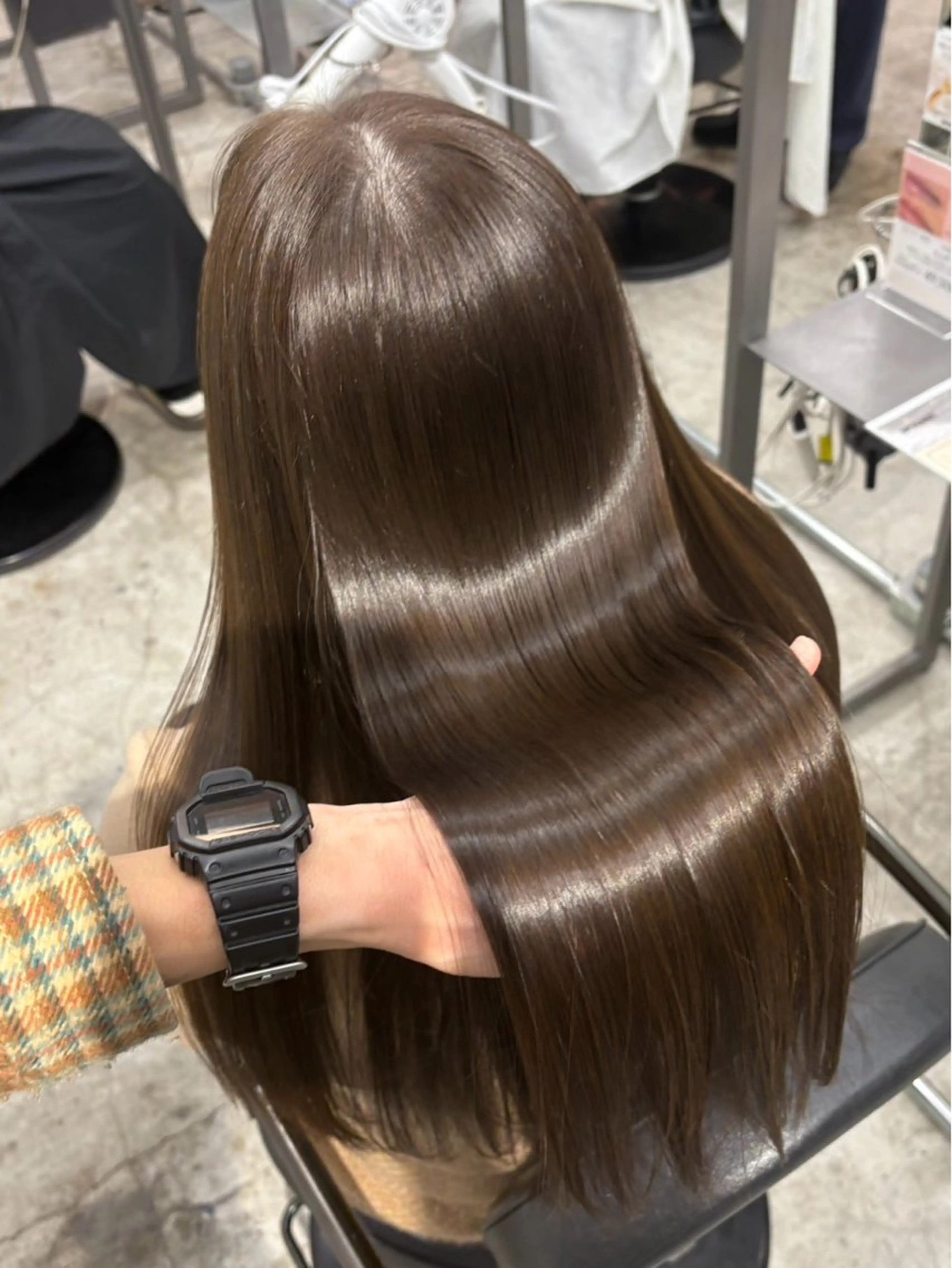 ロング カラー ブラウンカラー ゆうご/心斎橋 /カラーモデル募集中のヘアスタイル