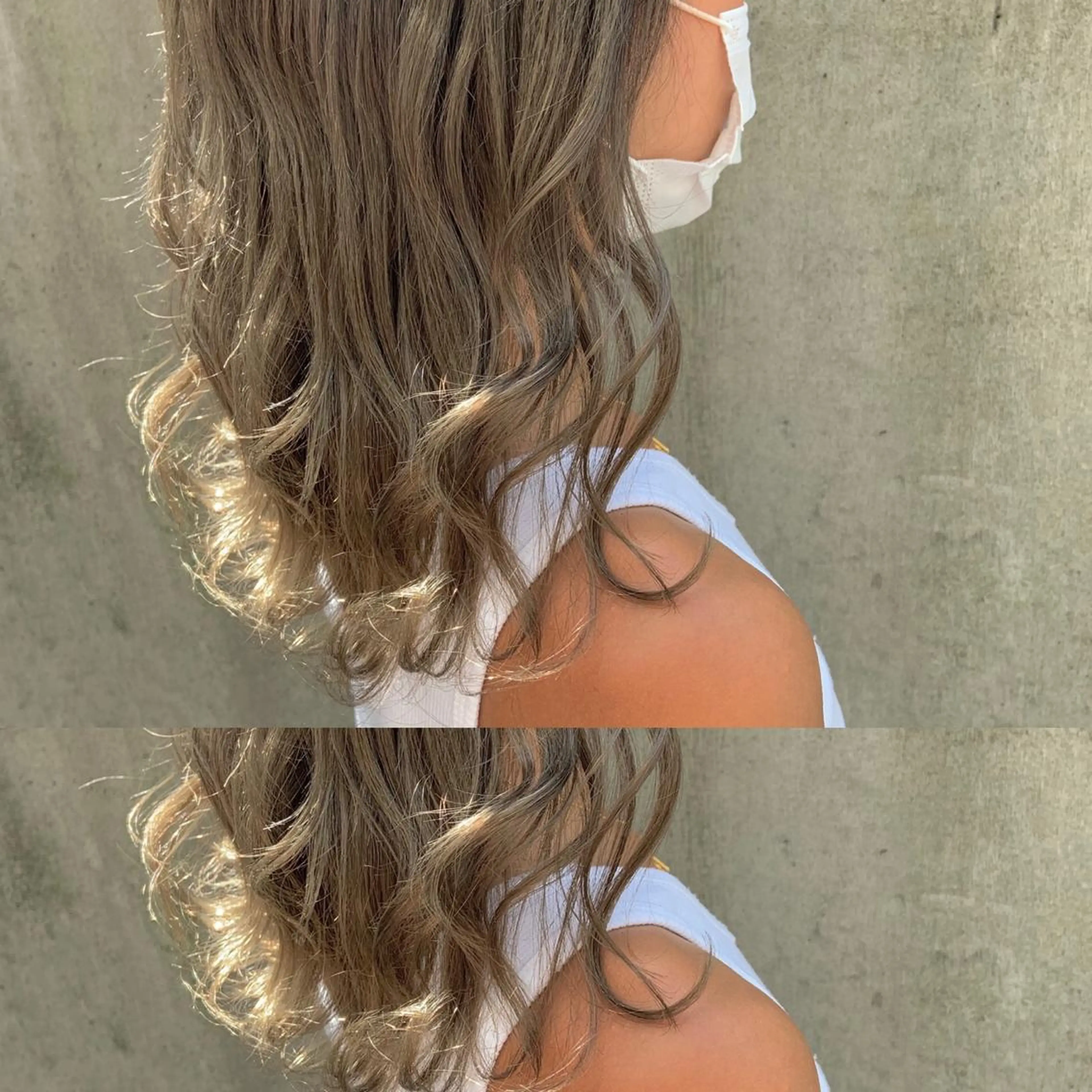 ミディアム カラー 🤍透明感/韓国風 🤍サクラギヒトミのヘアスタイル