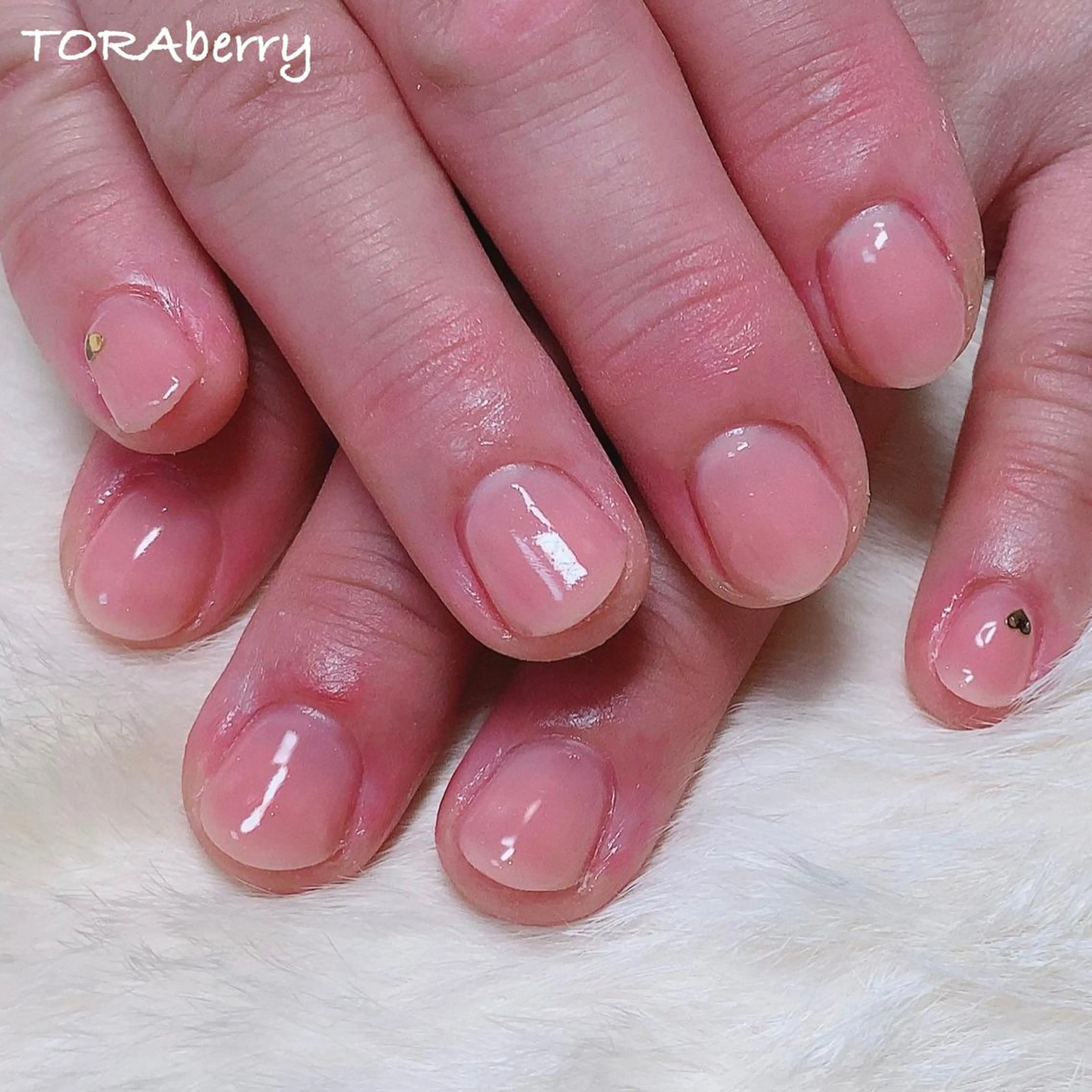 ネイル シンプルネイル ハンドネイル ネイリスト なつみのネイルデザイン