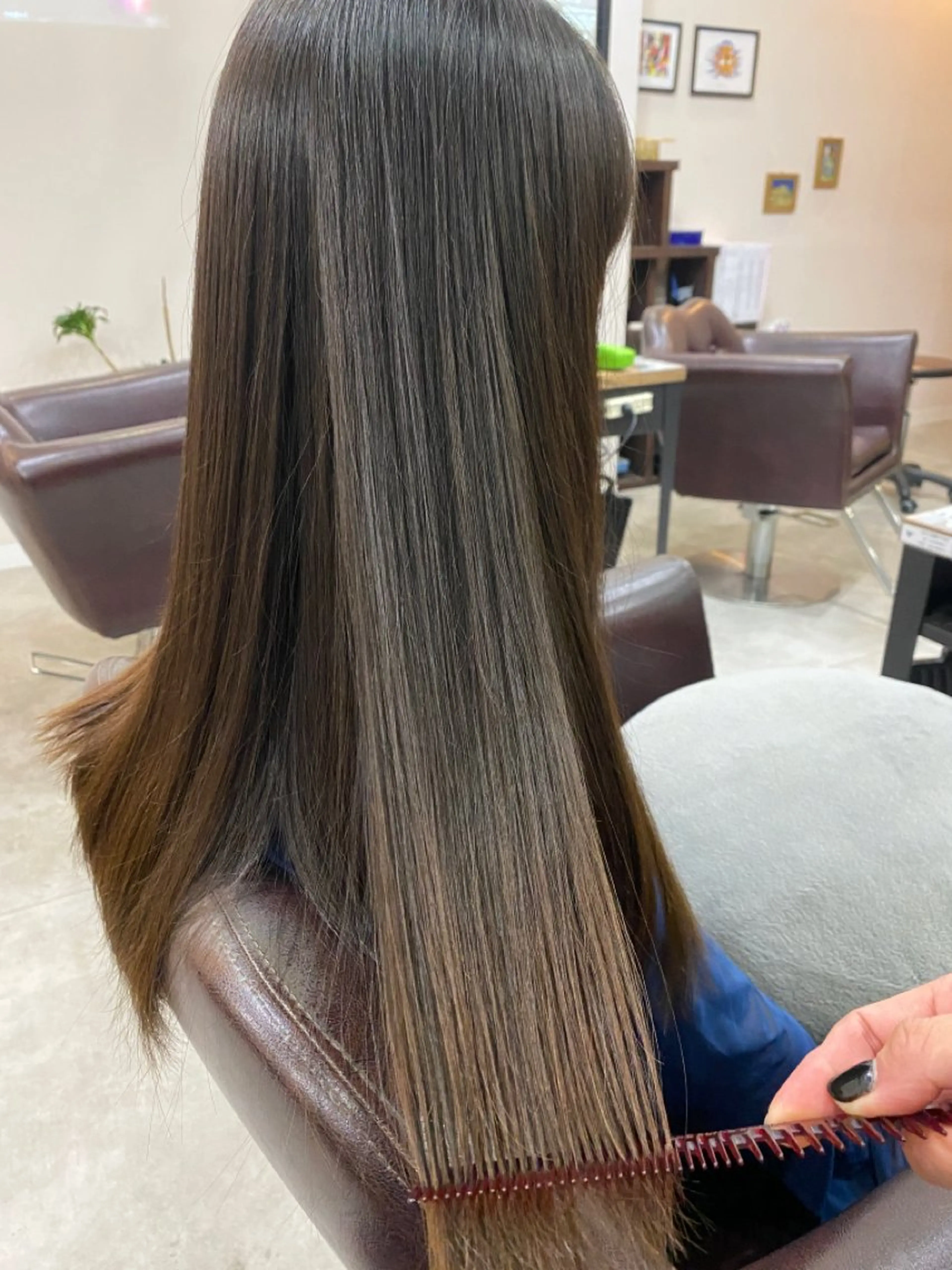 ロング トリートメント 松村 崇弘のヘアスタイル