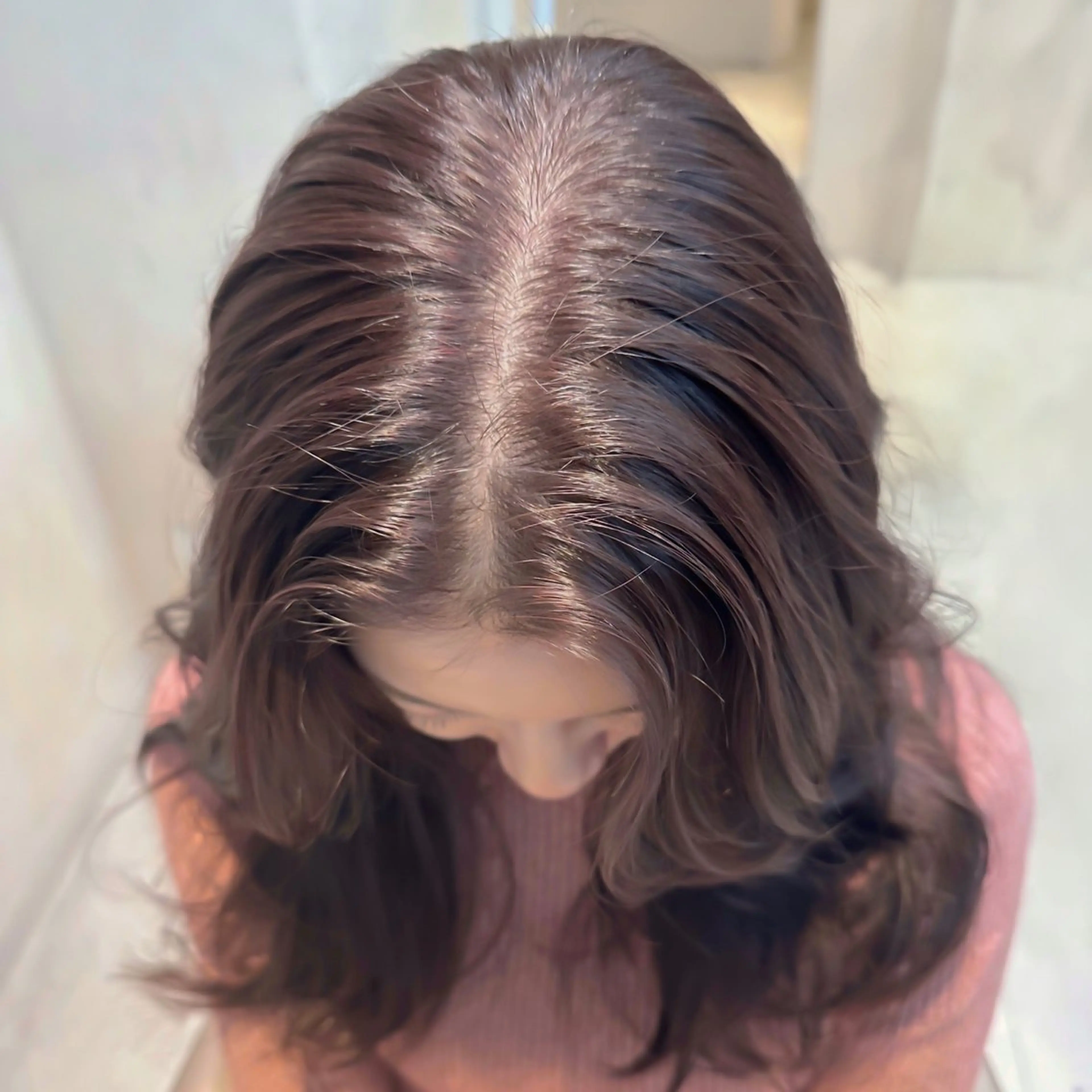 似合わせカット+1breach(ケアカラーブリーチ)+うる艶トリートメントの写真