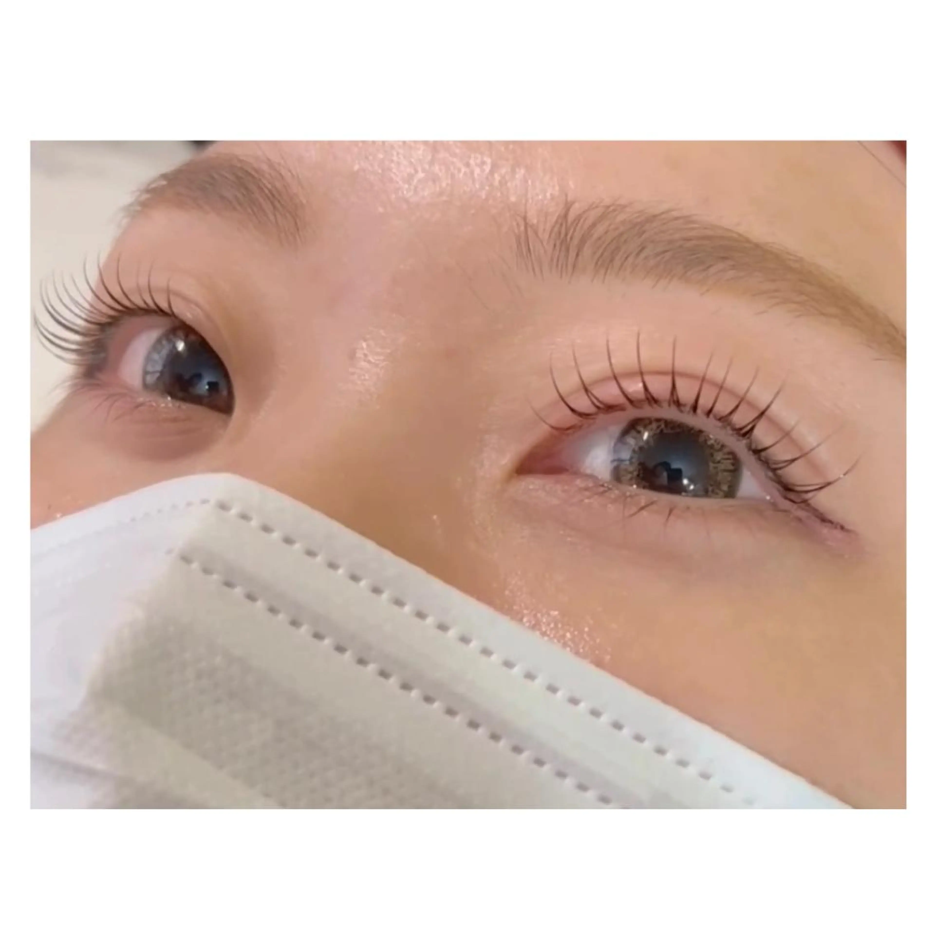 マツエク・マツパ まつげパーマ 一重×まつ毛パーマ マツパ LA PERLEのマツエク・マツパデザイン