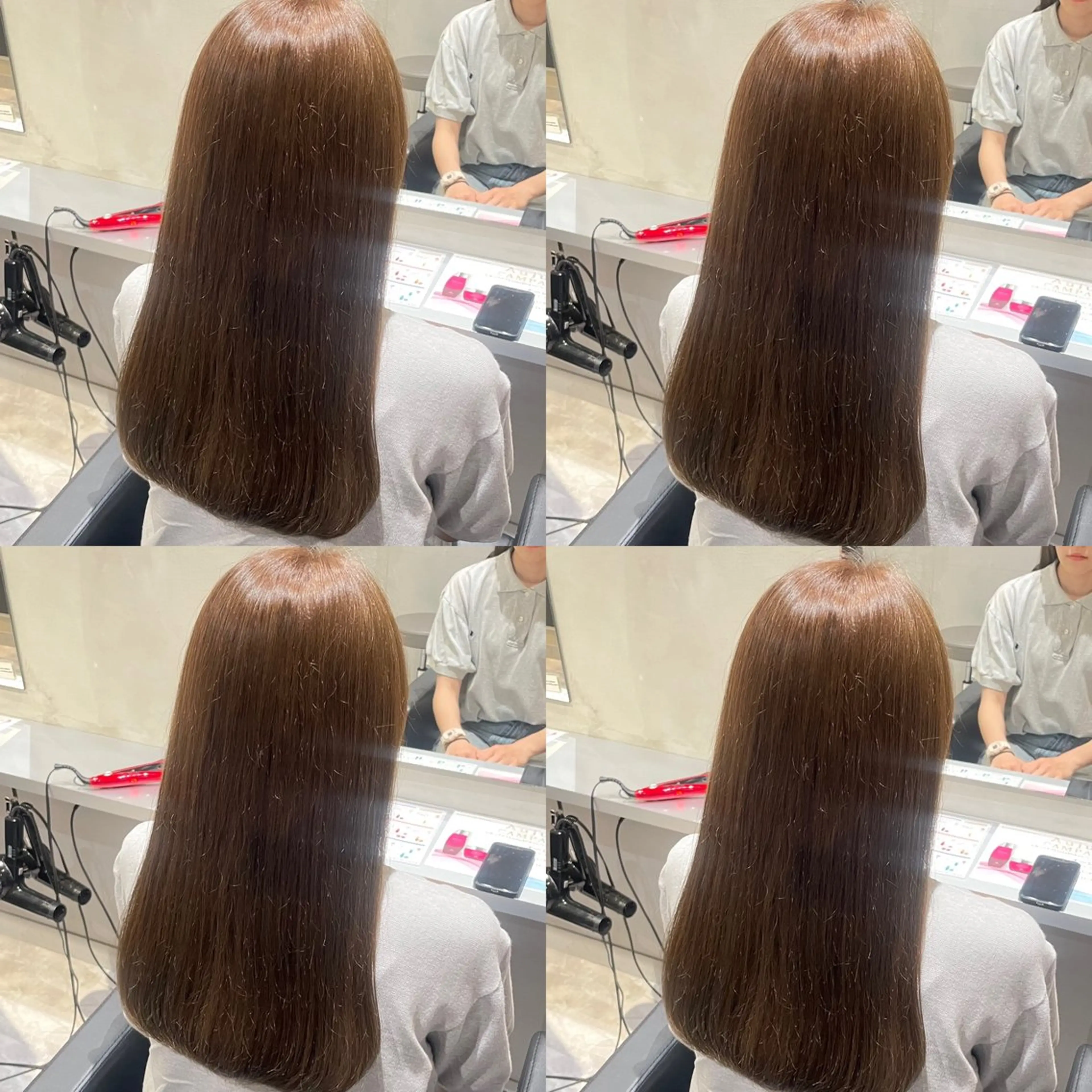 ミディアム カラー Minami. 🩵 再現性特化ヘアのヘアスタイル