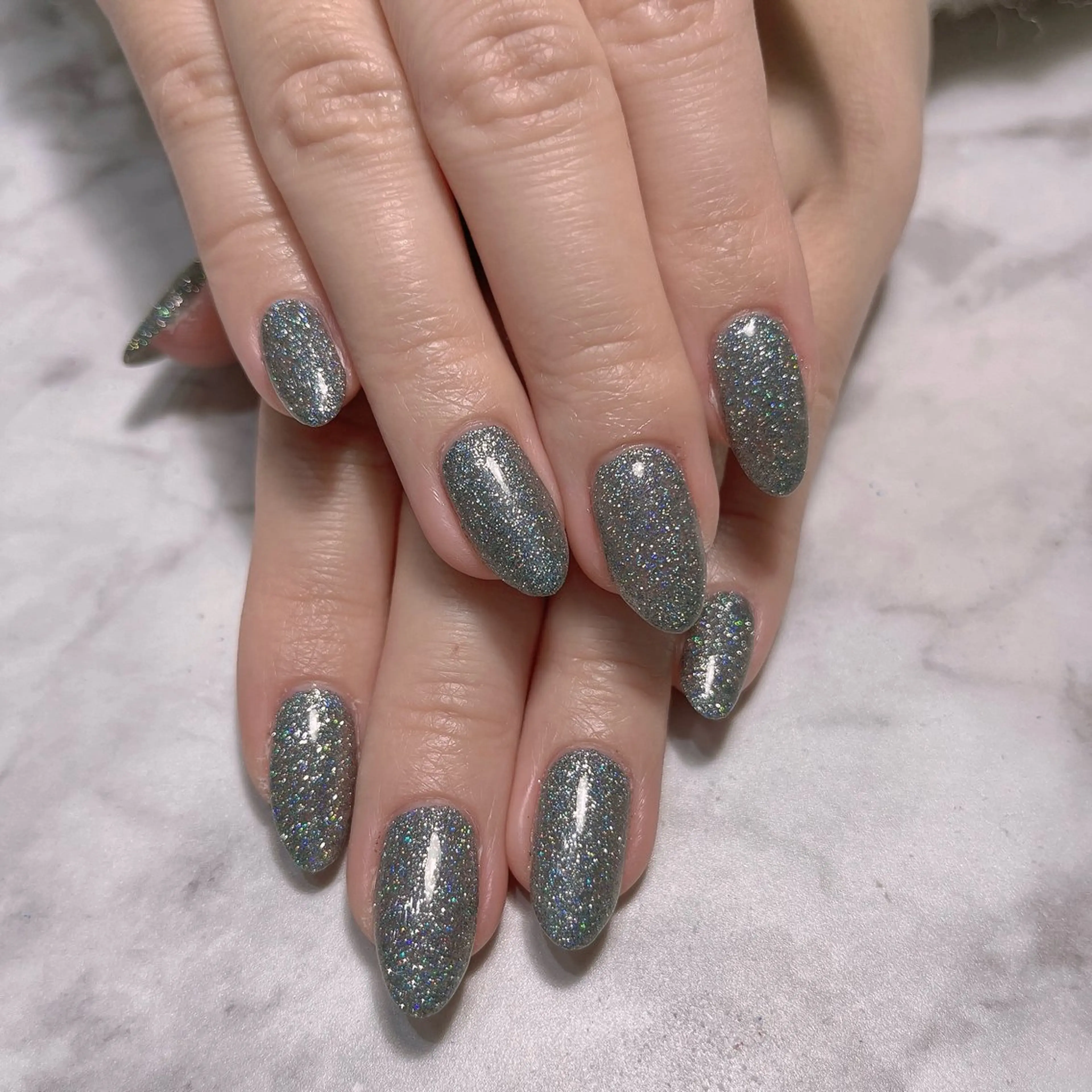 ネイル フラッシュネイル ワンカラーネイル 十色 Saoriのネイルデザイン