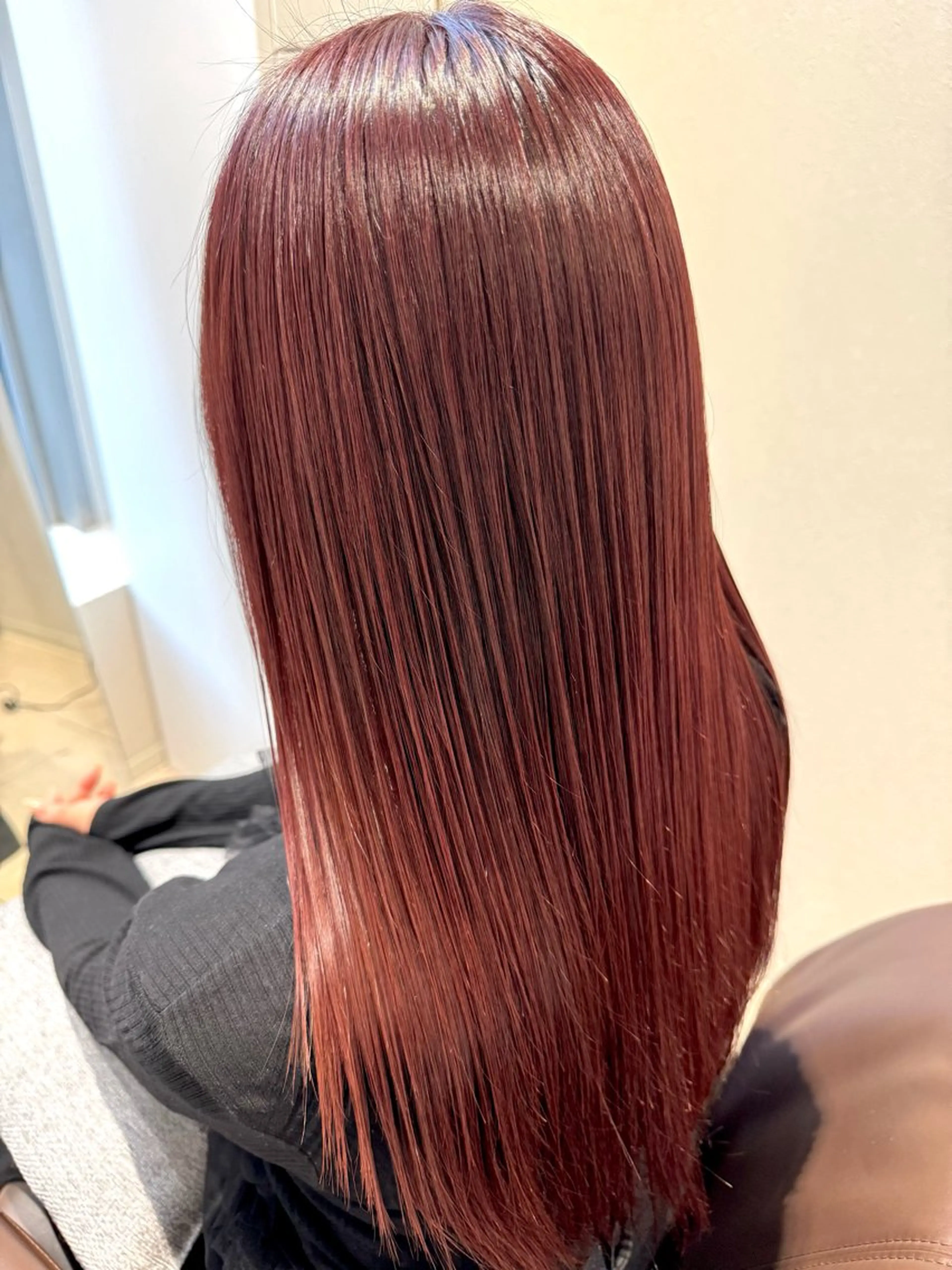 ロング カラー ヘアカラー トリートメント 史上最高の艶感 『髪質改善』tomのヘアスタイル