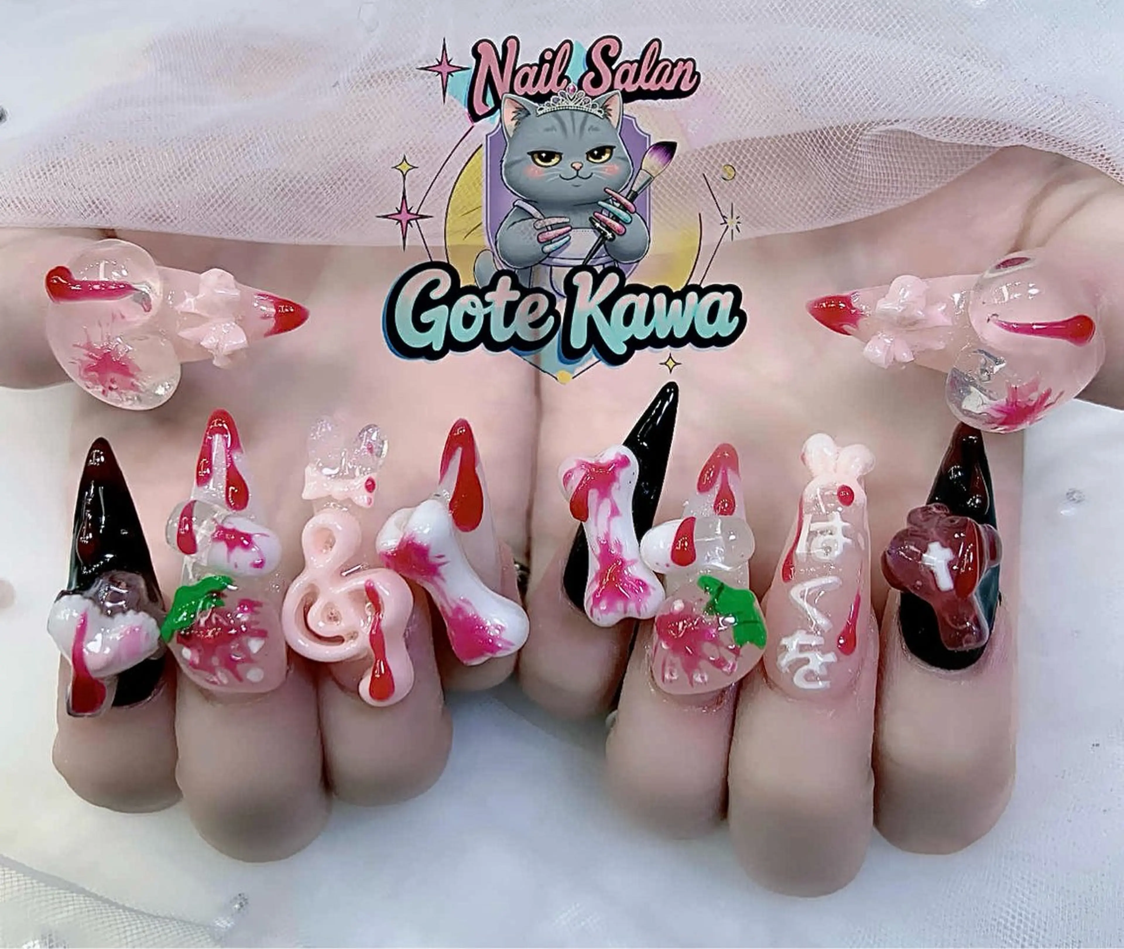 ネイル ハンドネイル ハンドケア Gote Kawa nail salonのネイルデザイン