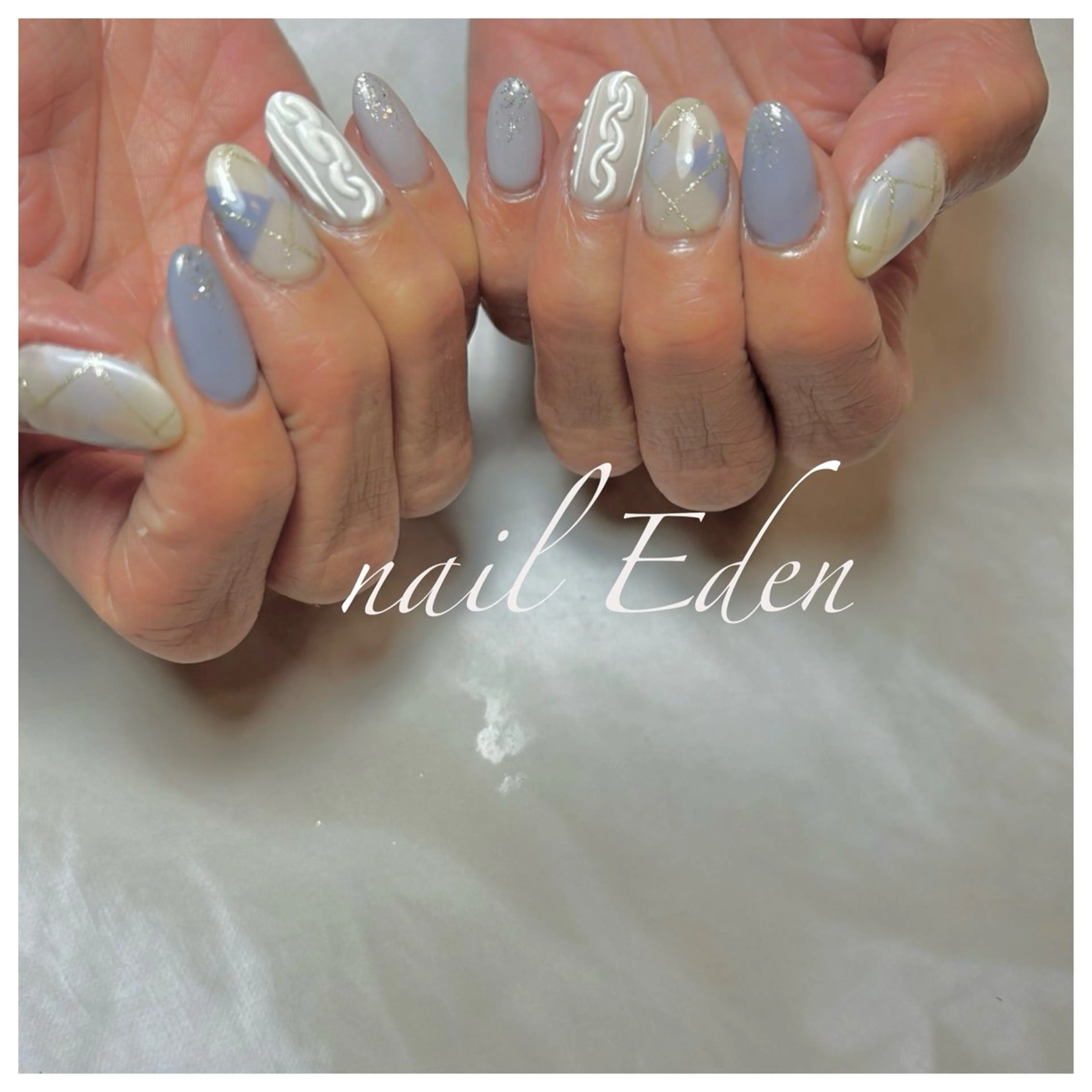 ネイル 持ち込み Eden ♾️のネイルデザイン