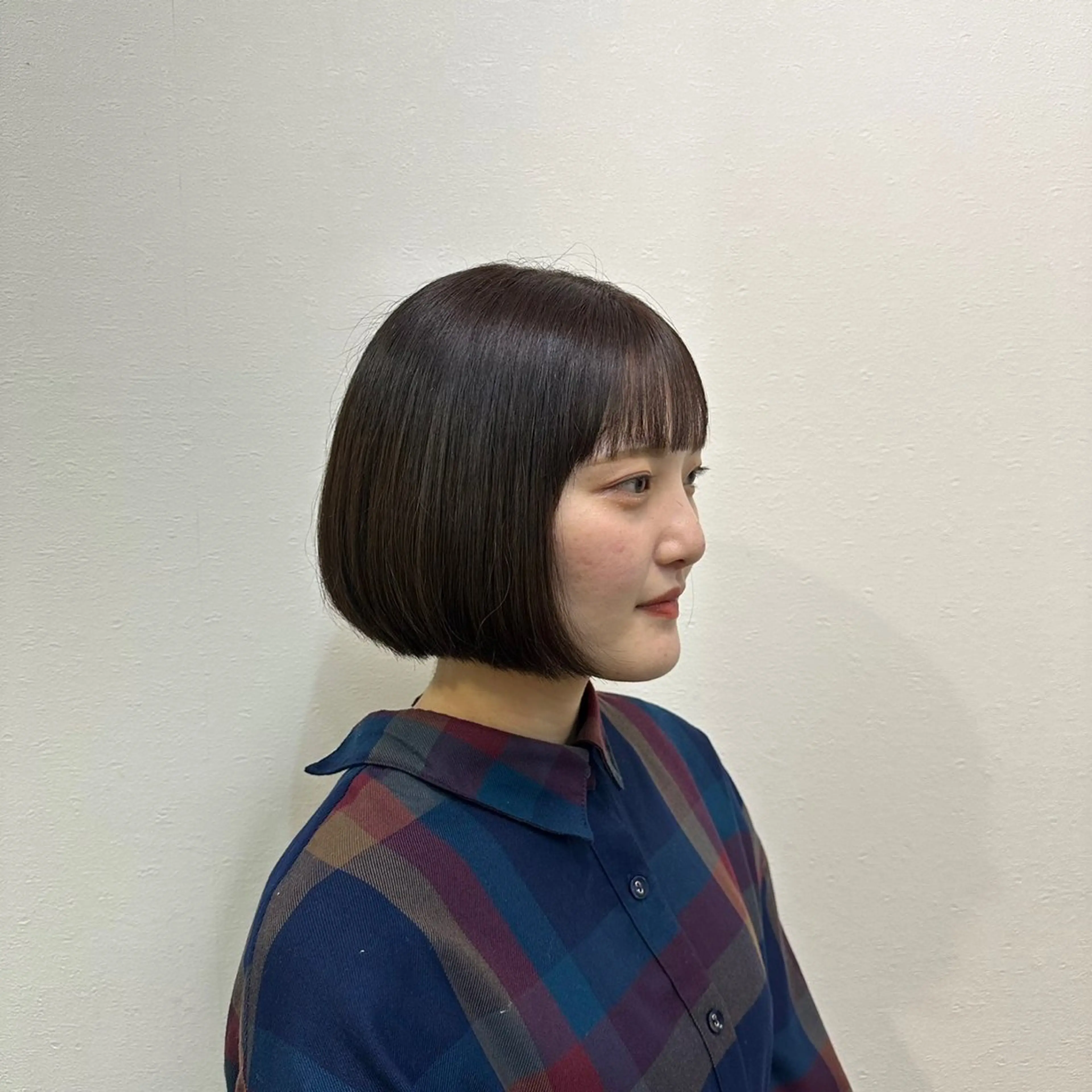 ショート ボブ 柳生 美穂のヘアスタイル