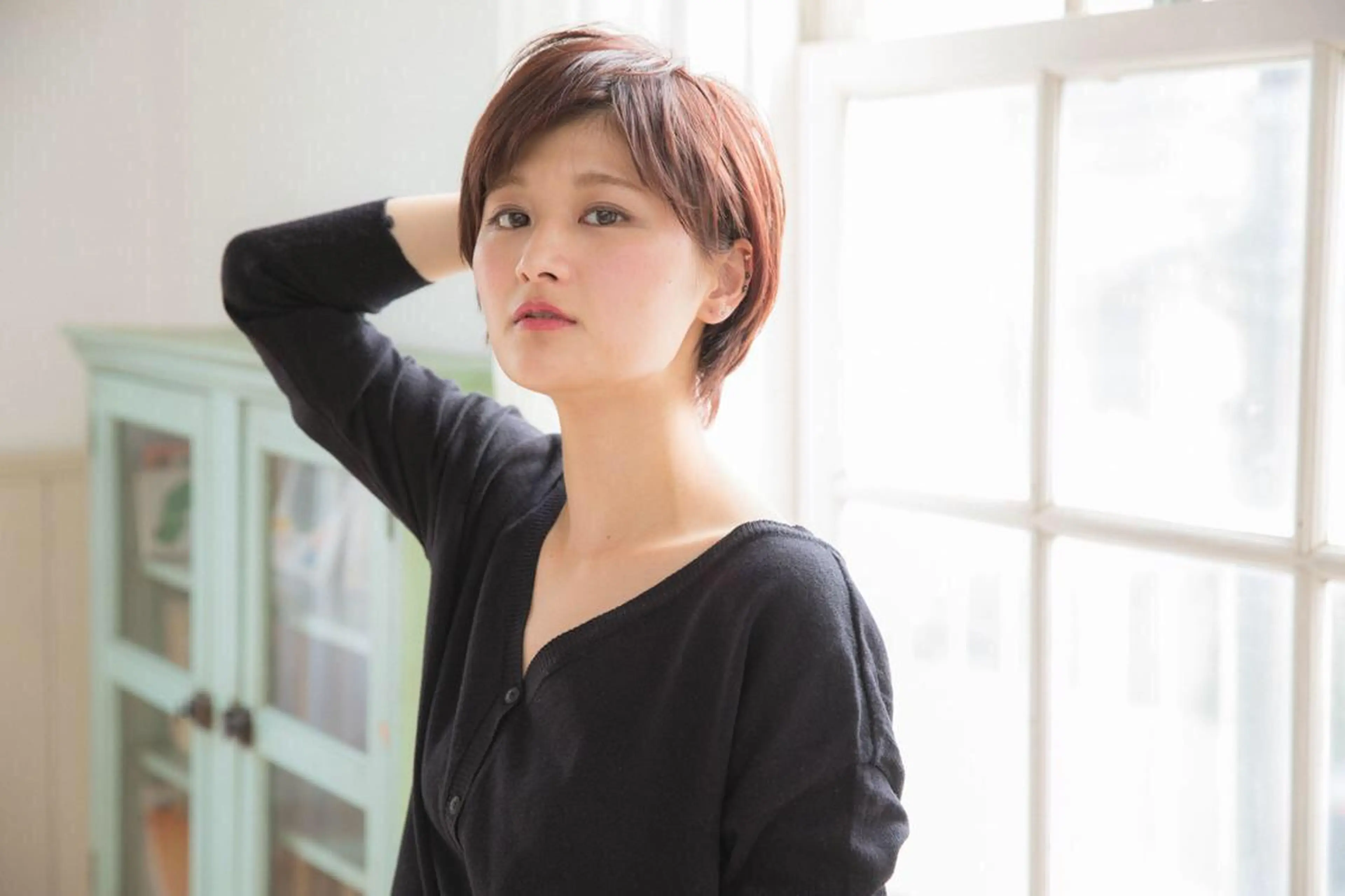 ショート 髪質改善×矯正🫧 韓国ヘアasamiのヘアスタイル