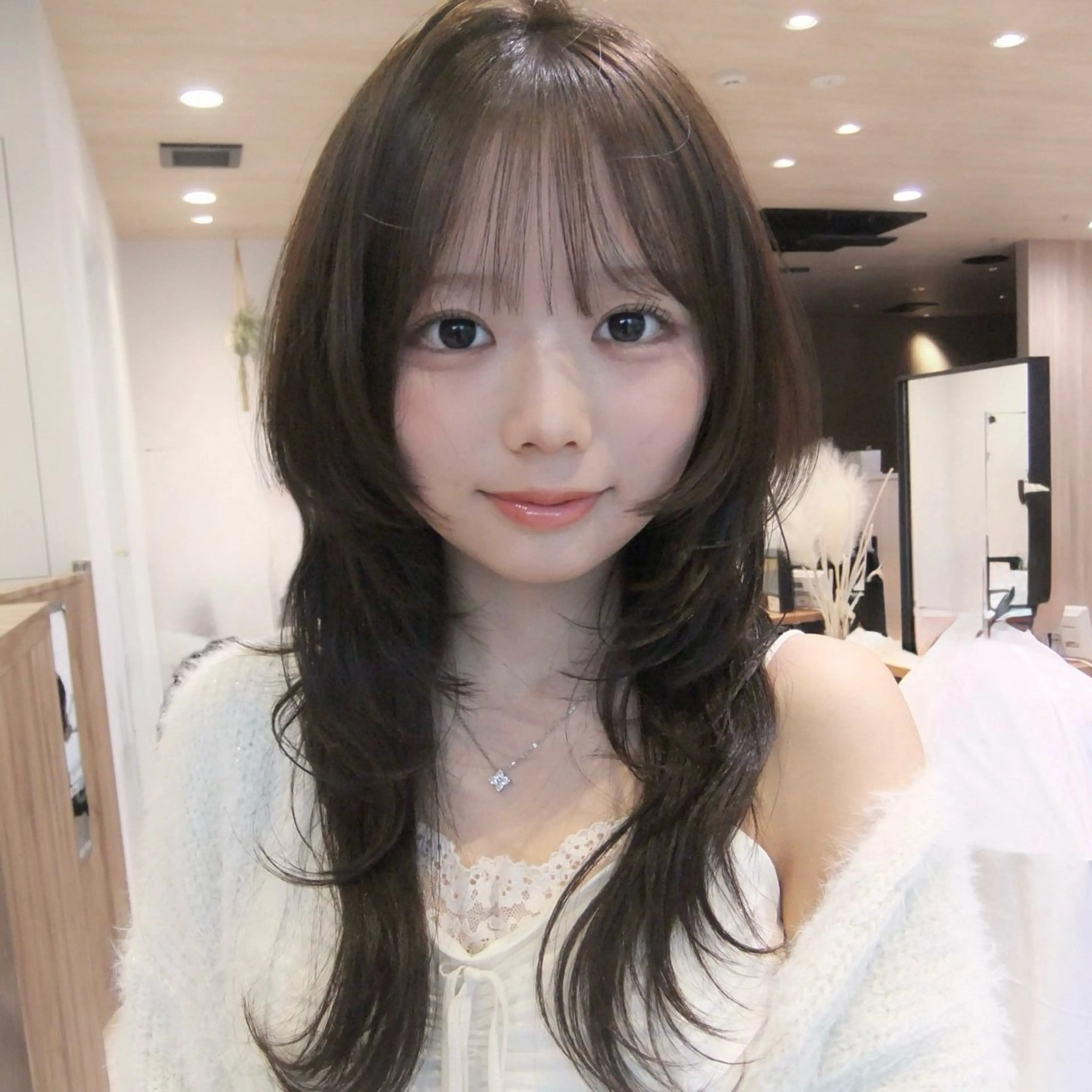 ロング カット レイヤー/似合わせ/ yuan⟡.·のヘアスタイル