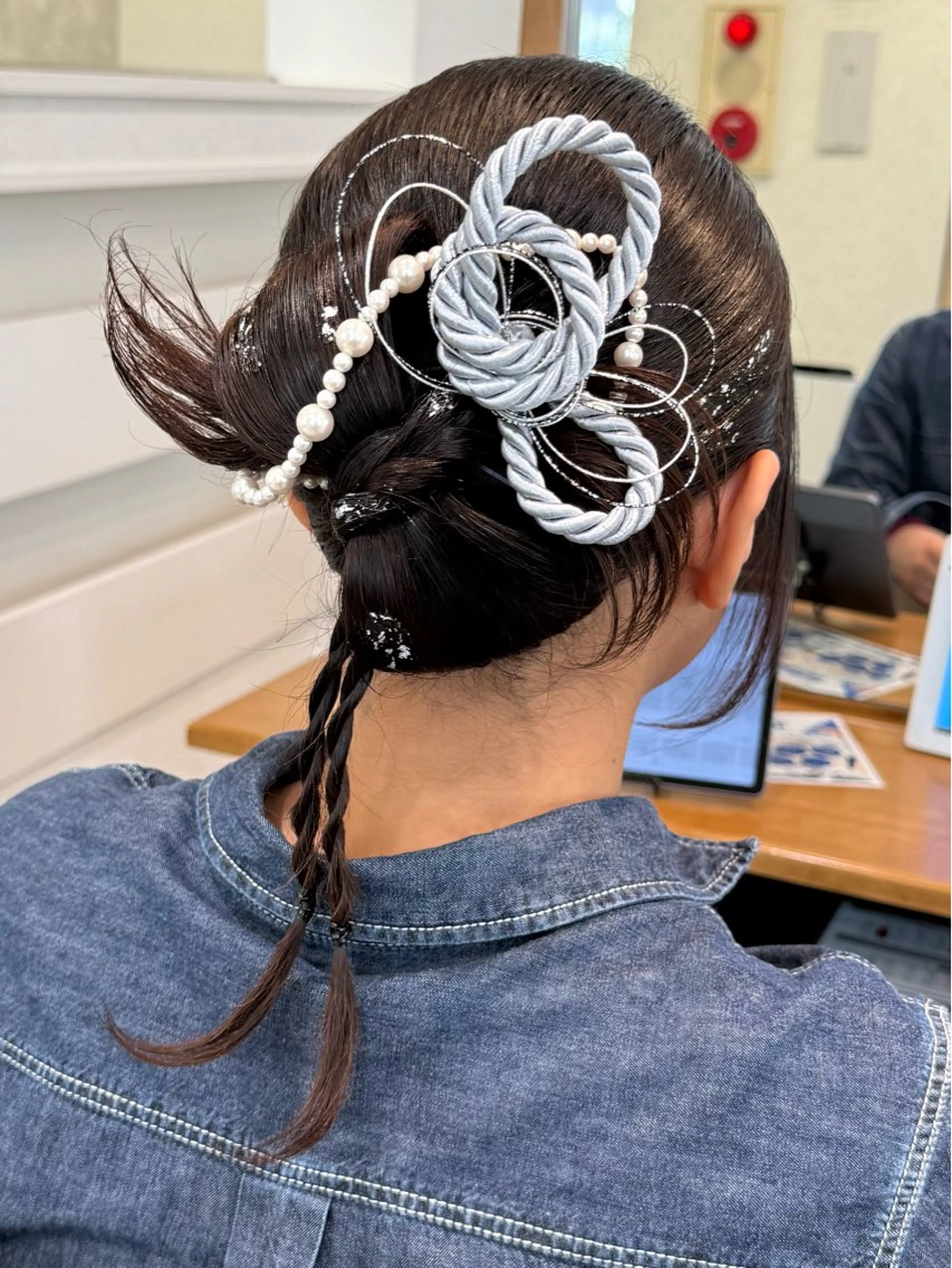 ヘアアレンジ ヘアセット ハイトーン/ダブル カラー/あやかのヘアスタイル