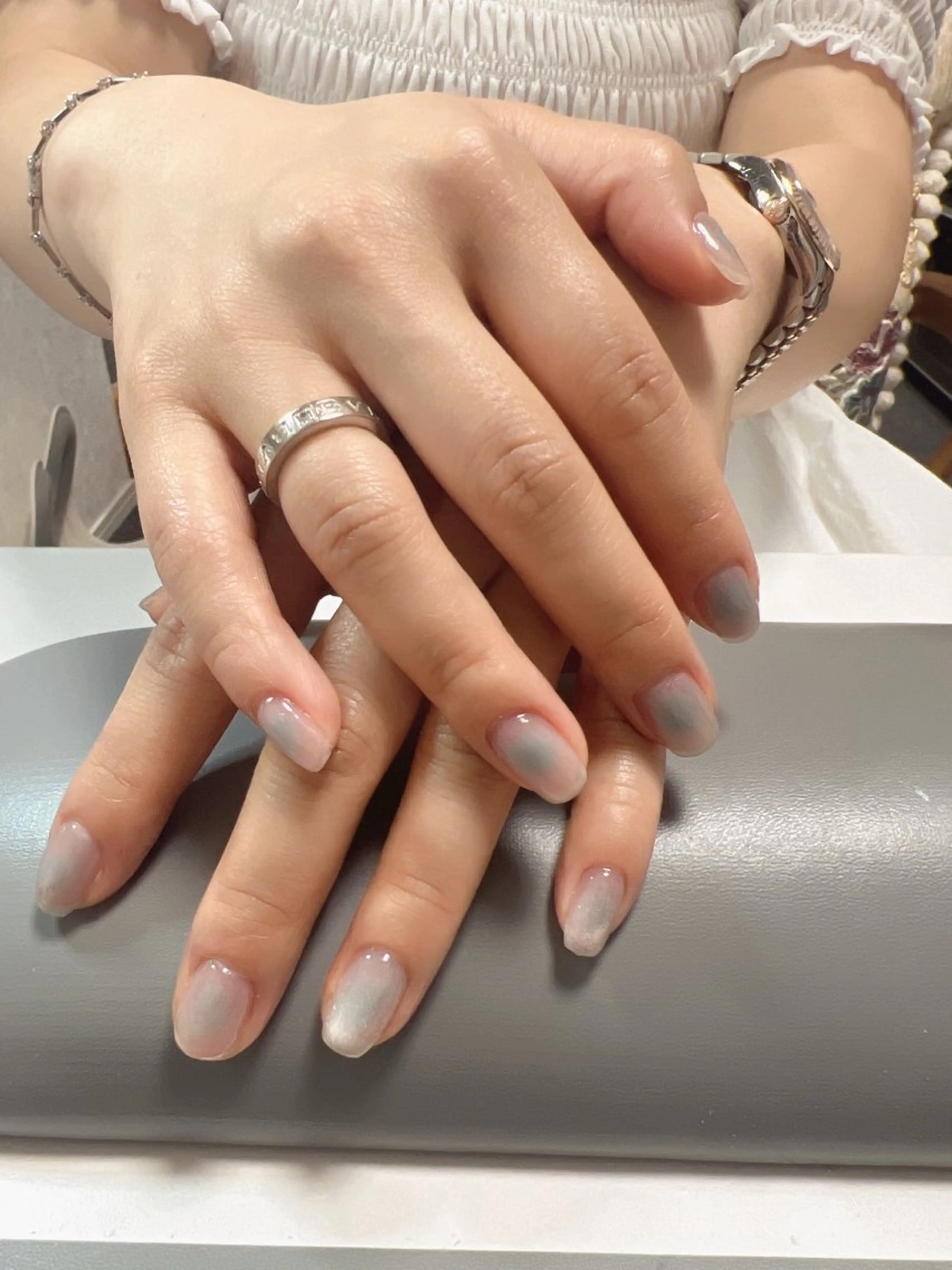 ネイル マグネットネイル オフィスネイル ハンドネイル 吴 丹丹のネイルデザイン