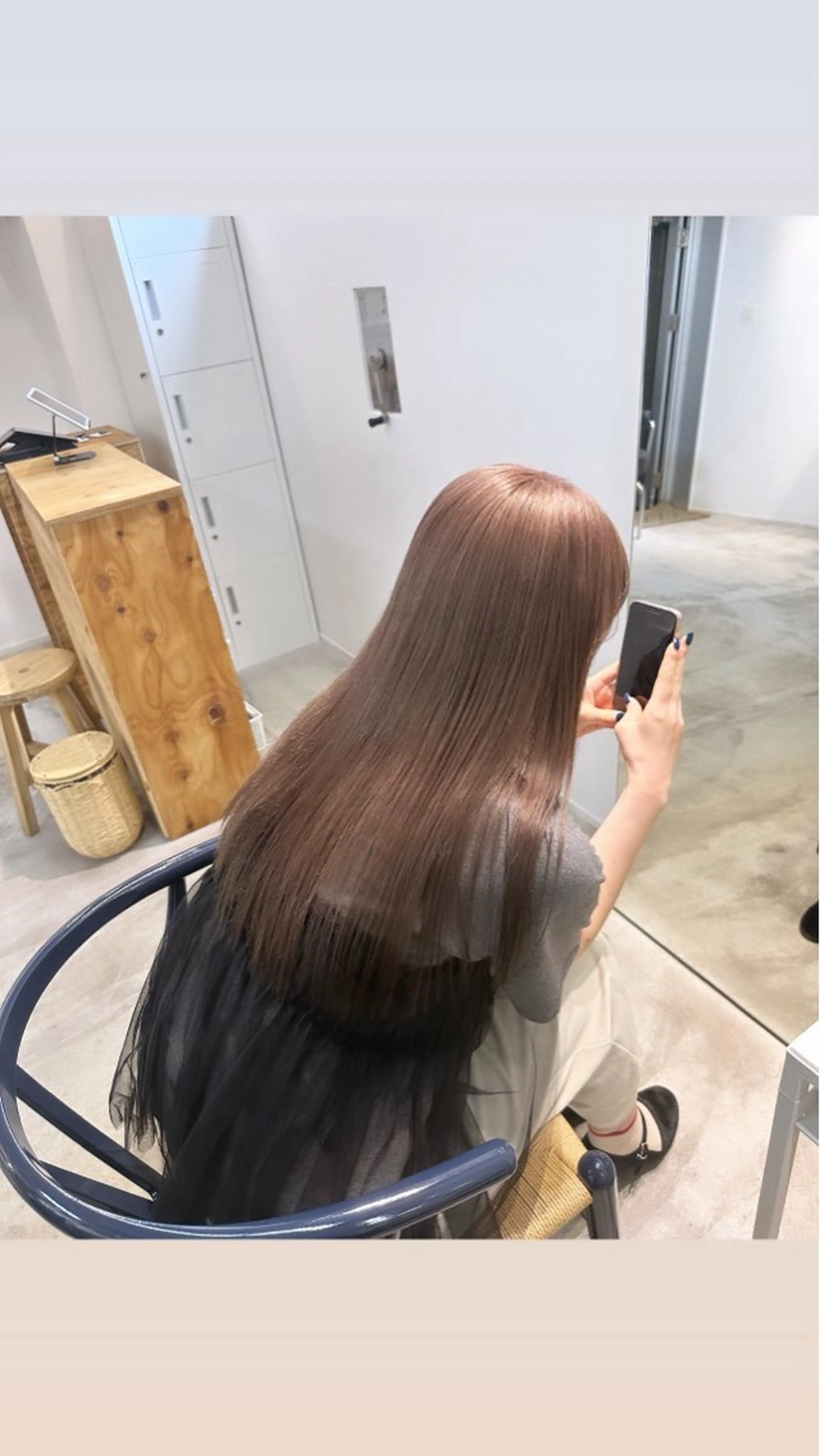 ロング カット ヘアカラー fit /Rihoのヘアスタイル