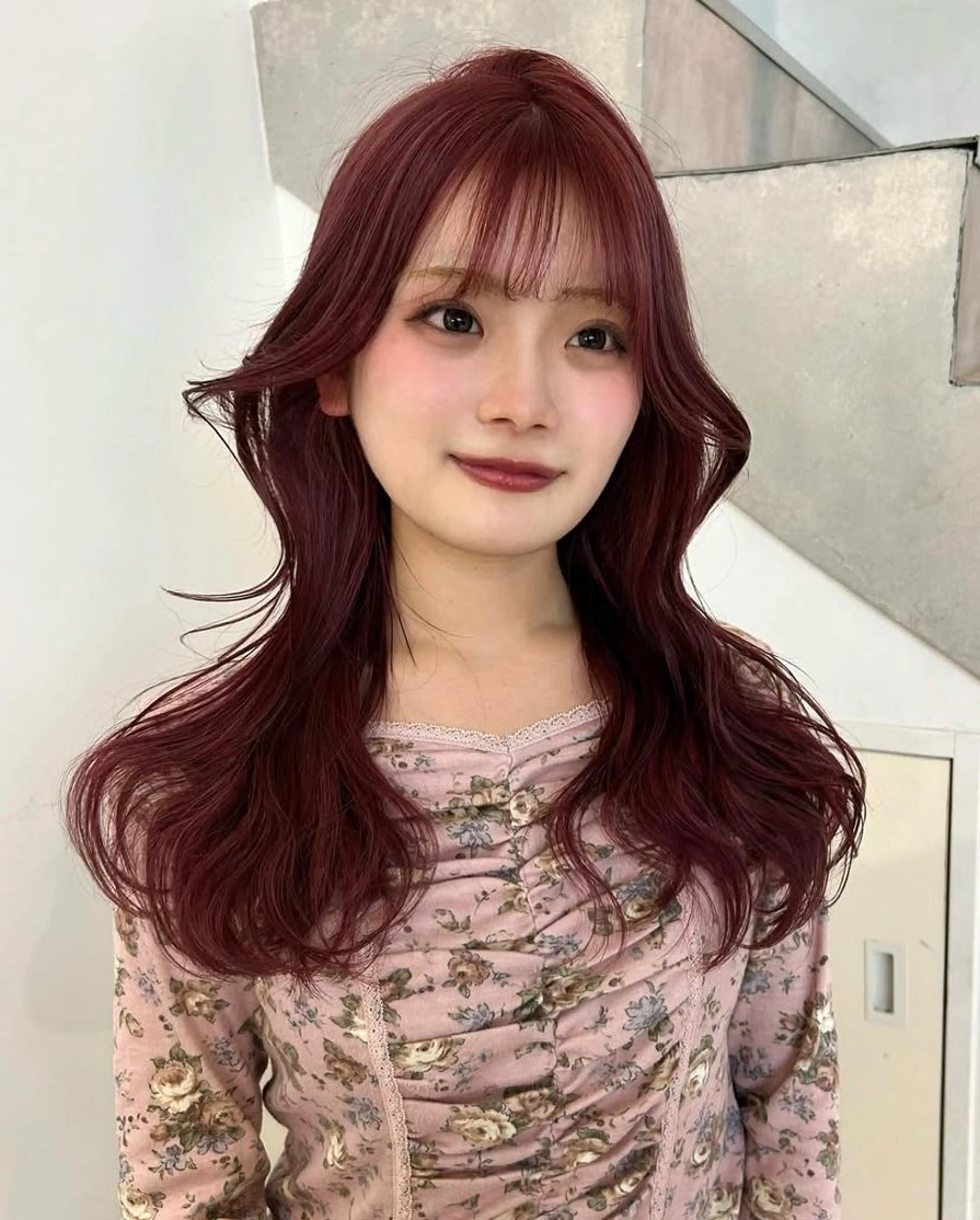 ❤️🍒秋にオススメ暖色カラー🍒❤️ブリーチありダブルカラー➕Aujuaシャンプー&トリートメント付き✨️の写真