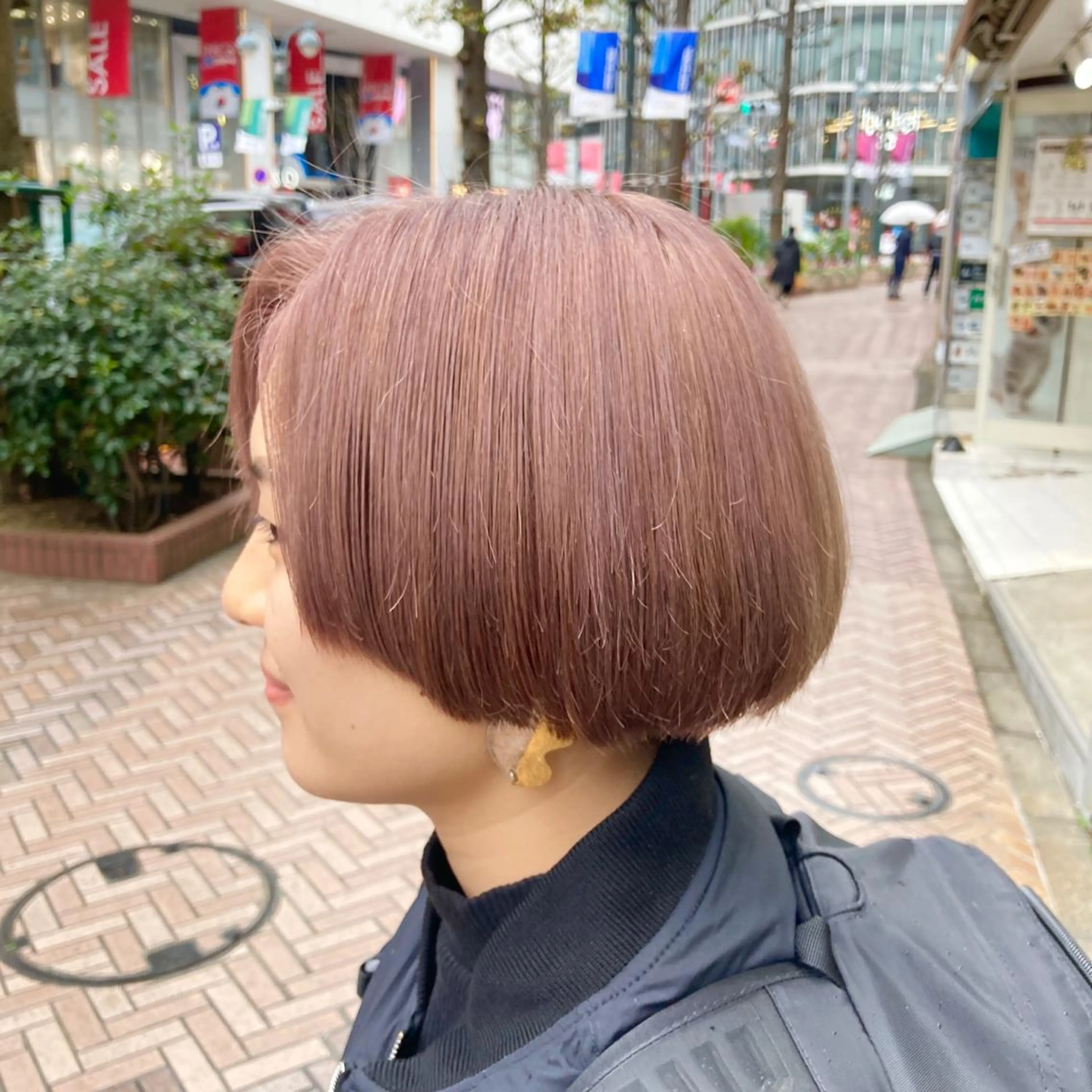 ショート カラー ゆう🫧 透明感/ハイトーンのヘアスタイル