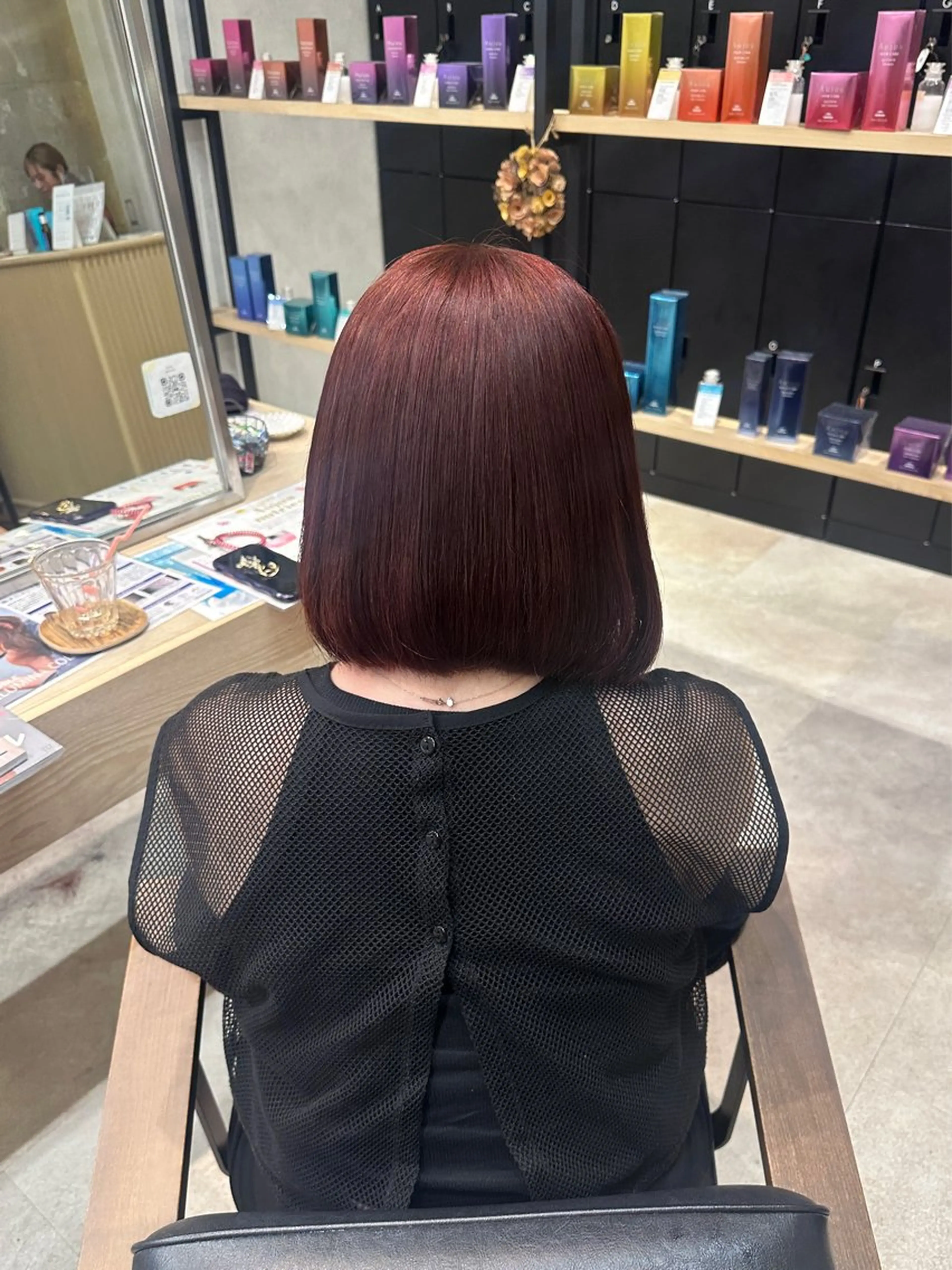 ショート カラー＆縮毛 kotojiのヘアスタイル