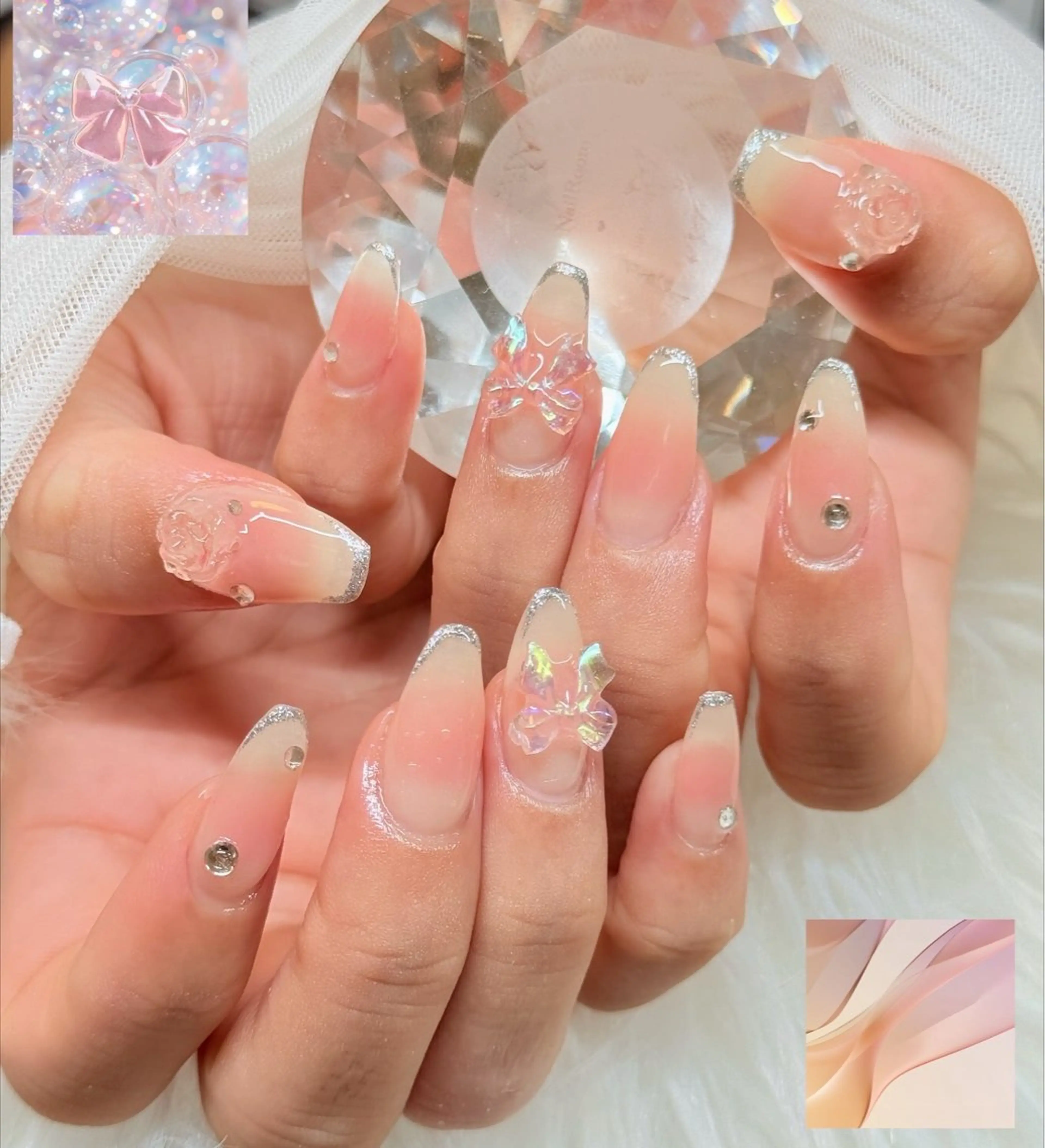 ネイル 長さ出し 持ち込み MIRA NAILROOMのネイルデザイン