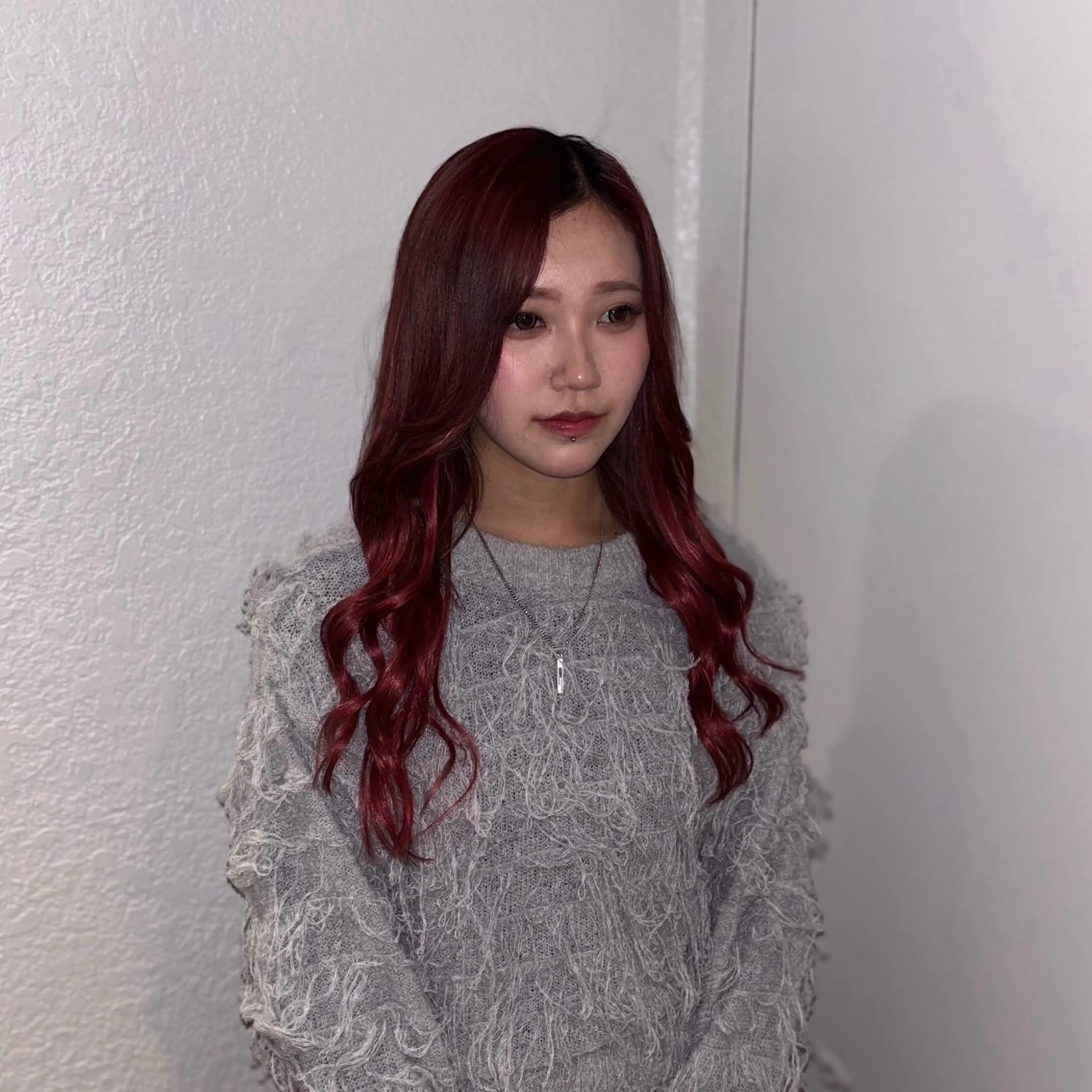 ミディアム カット ヘアカラー トリートメント MIRAN stylistのヘアスタイル