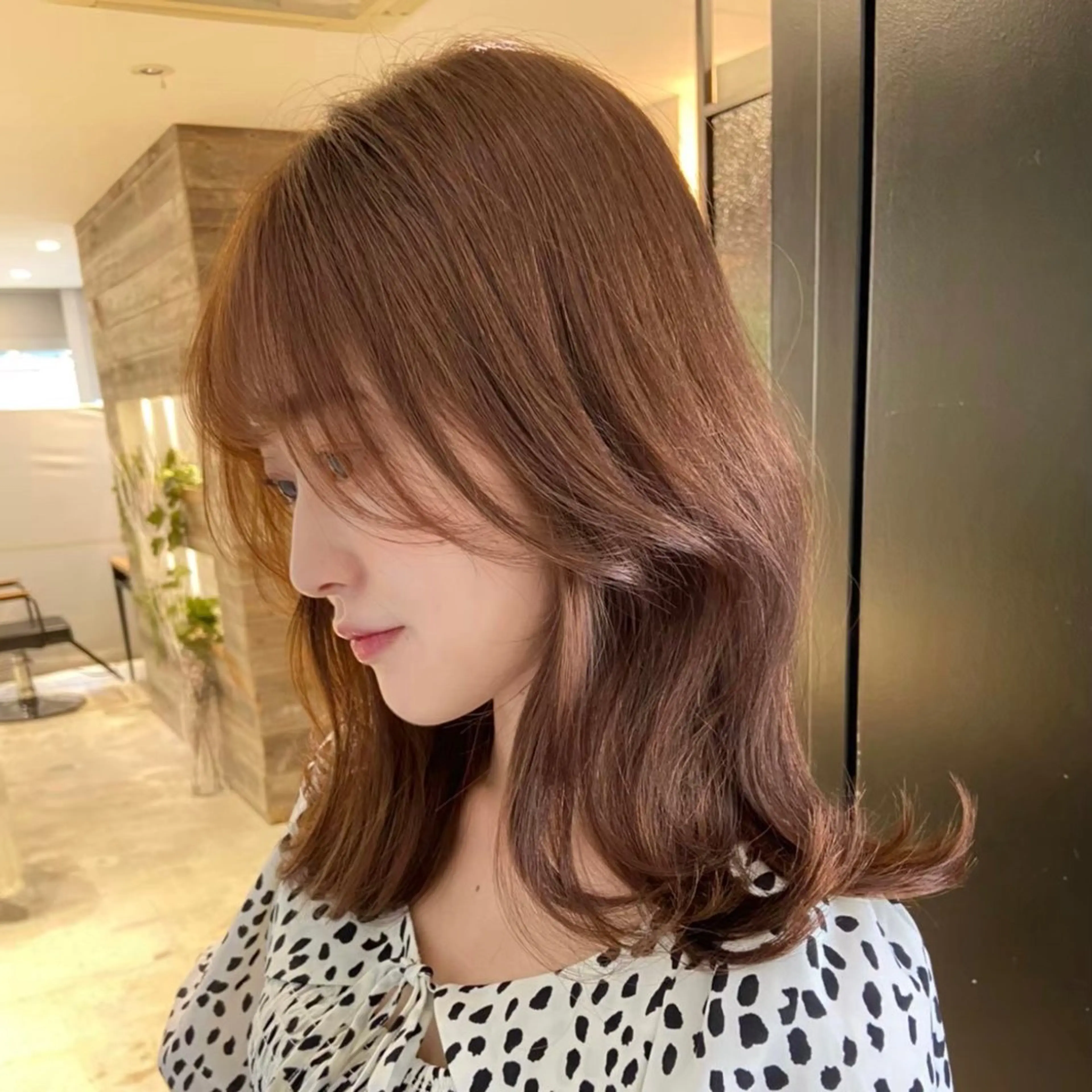 ミディアム カラー IVY所属・🖤韓国艶髪 RINA🖤のヘアスタイル