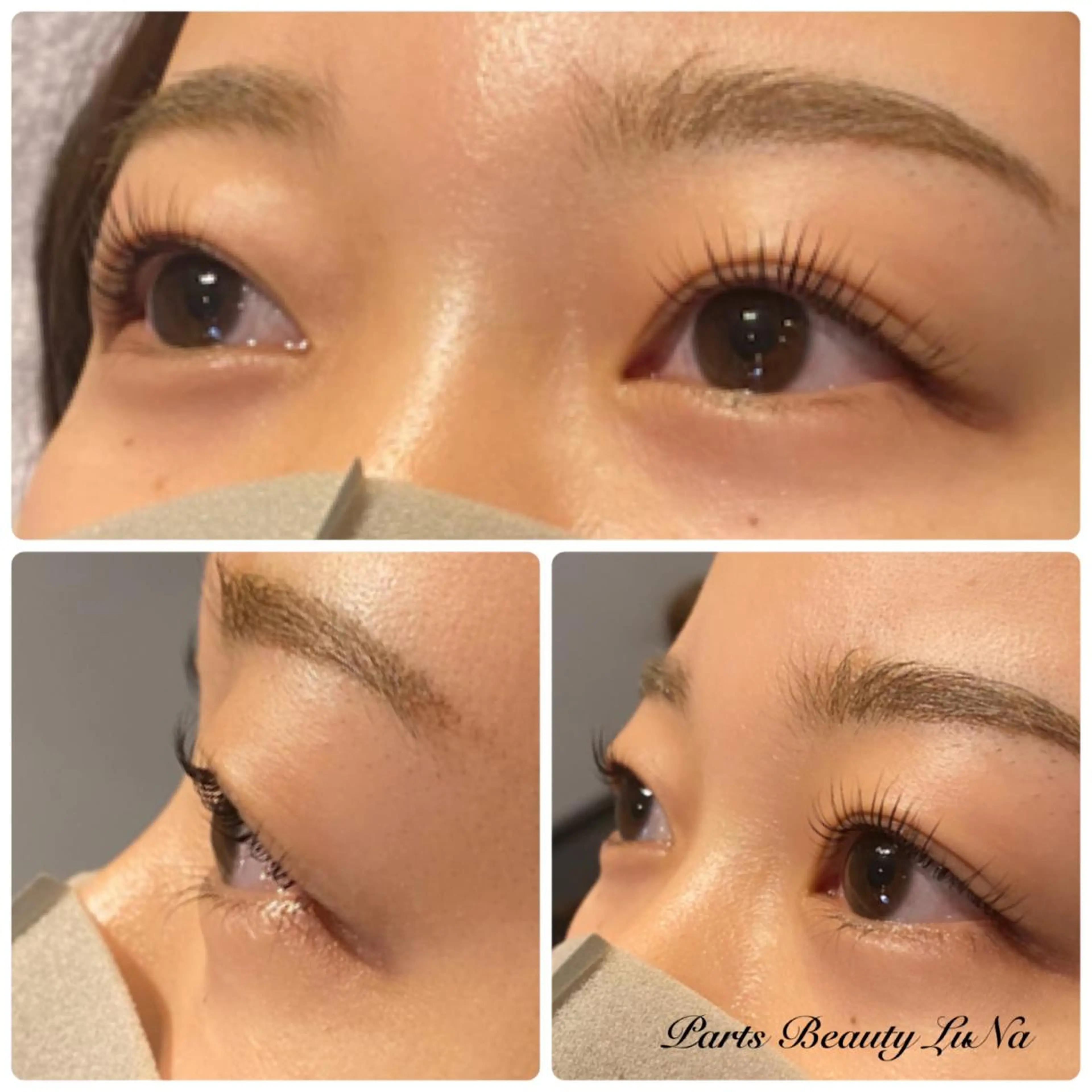 マツエク・マツパ LuNa Eyeのマツエク・マツパデザイン