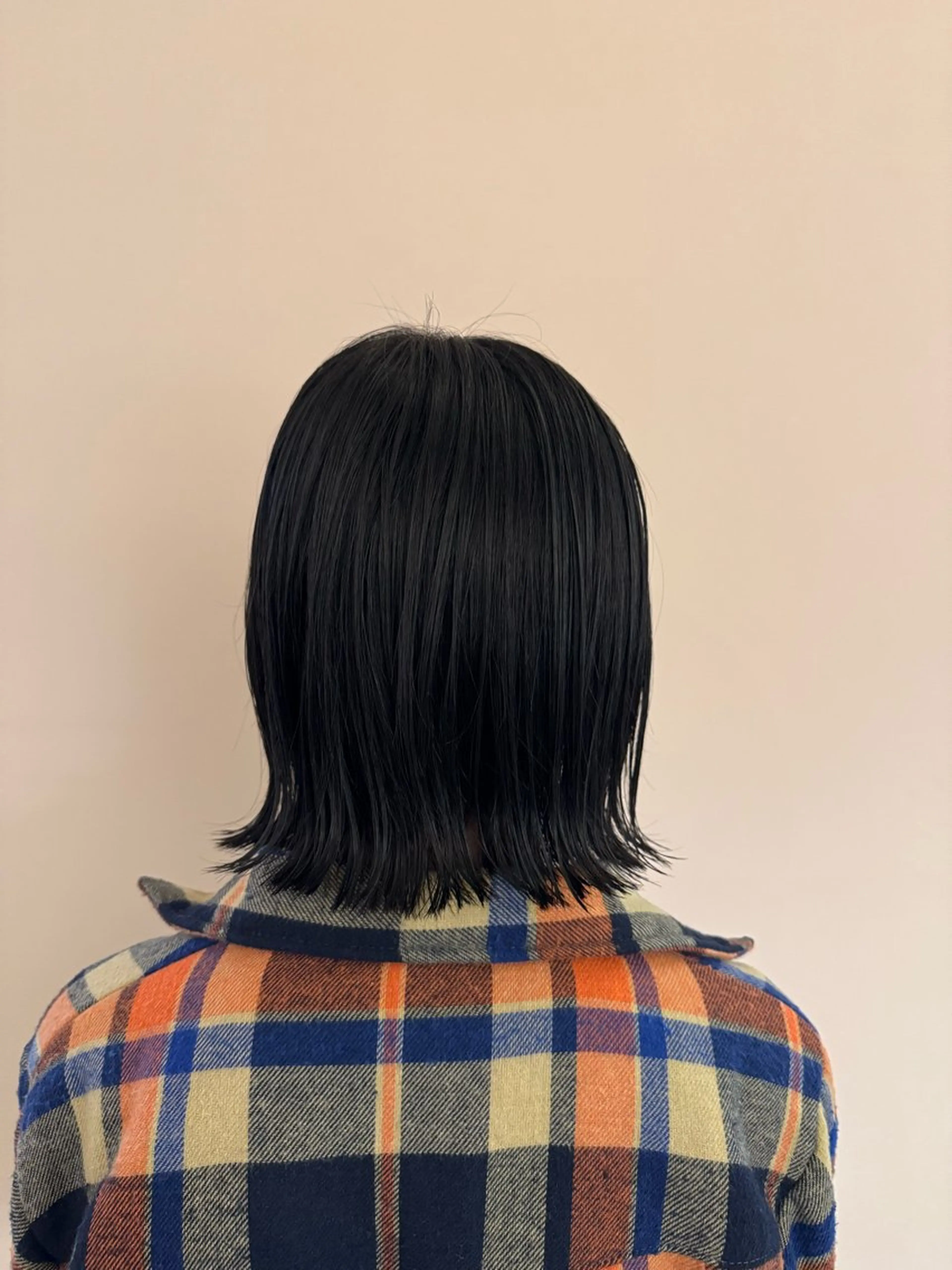 ミディアム ボブ 外ハネヘア 黒川 貝那のヘアスタイル