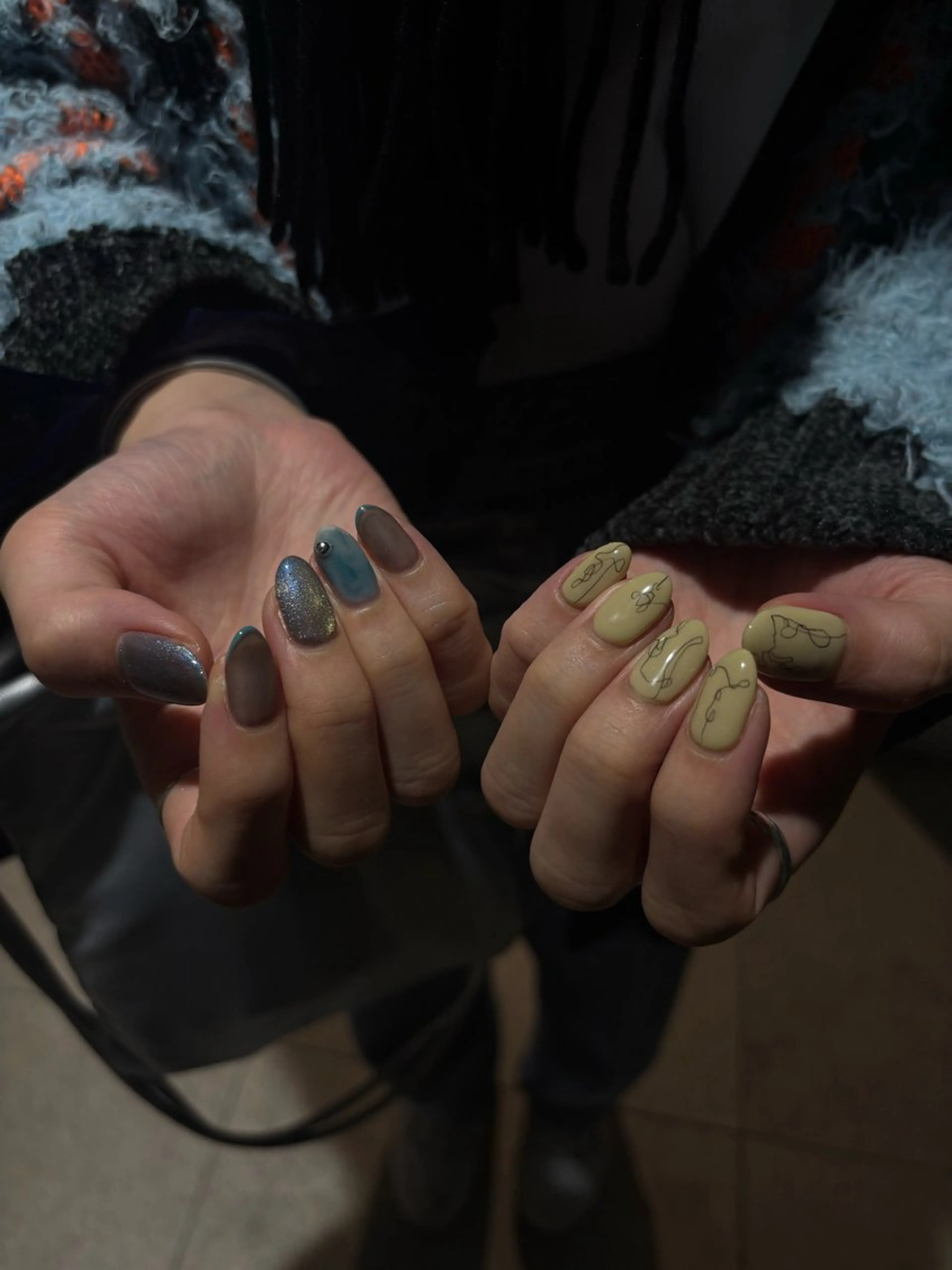 ネイル ハンドネイル mano Hanaのネイルデザイン