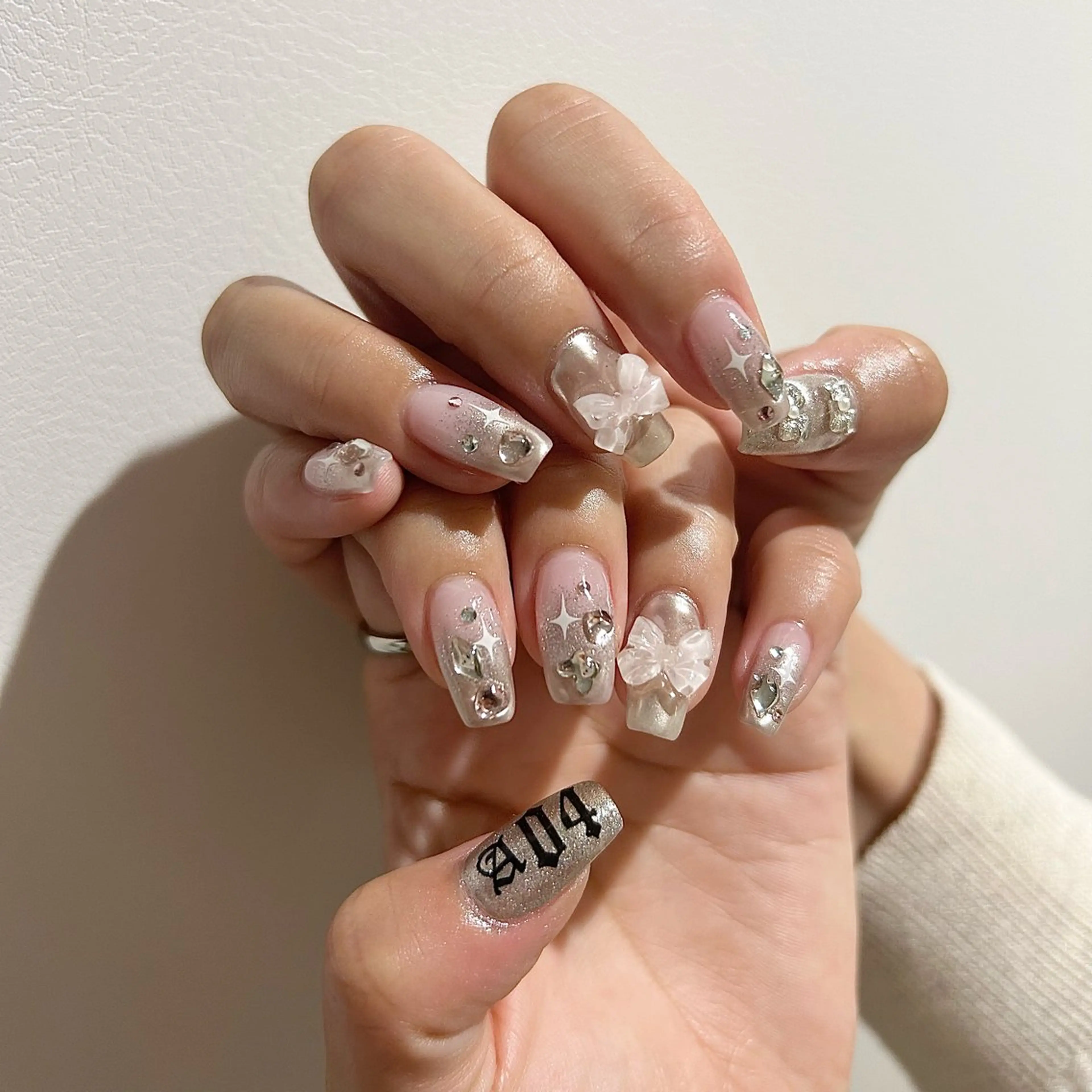 ネイル パラあり！フィルイン 美フォルムのネイルデザイン