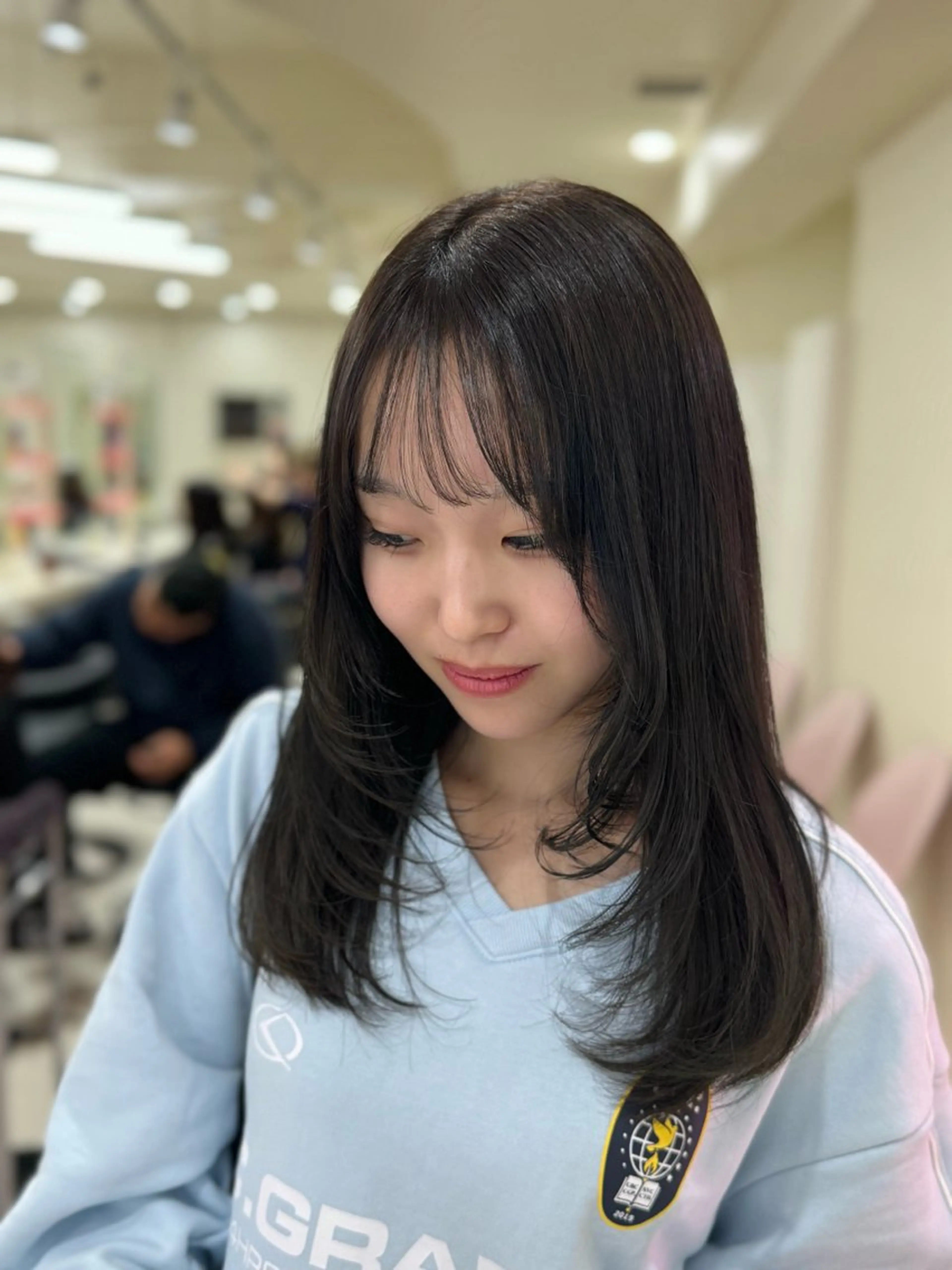 ロング カラー 🤍韓国大人っぽ ベージュMAI🤍のヘアスタイル